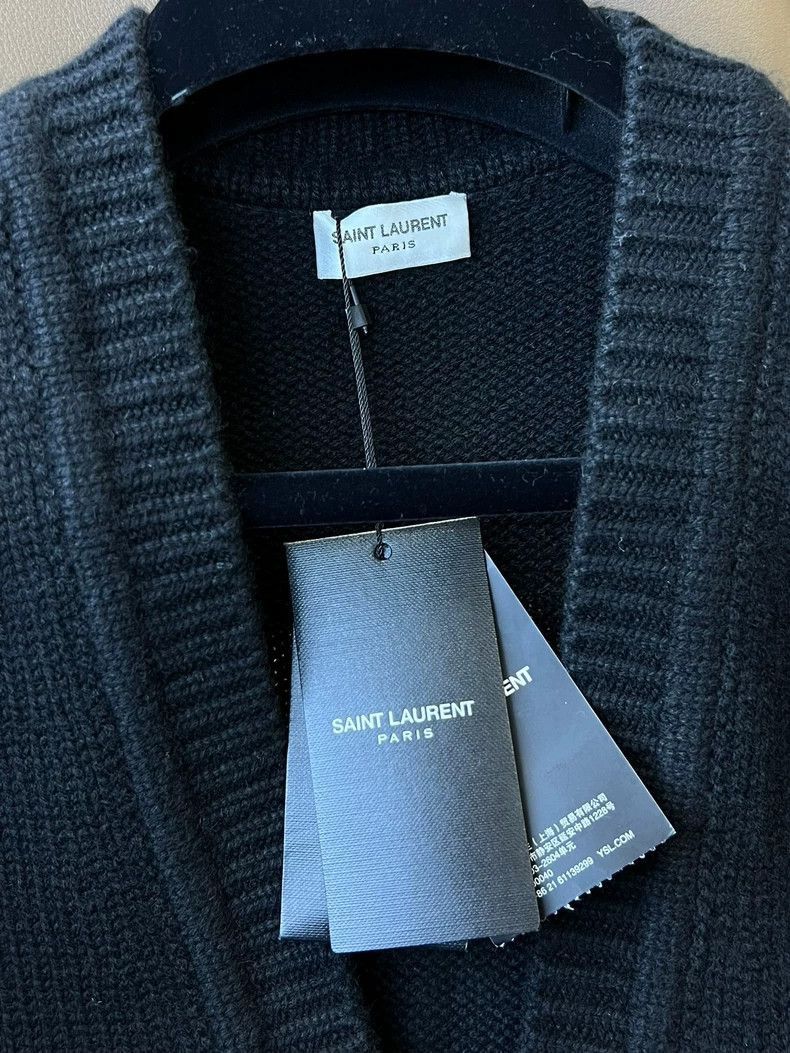Saint Laurent Paris Saint Laurent Paris Cashmere sequin cardigan jacket-2506 Size US S / EU 44-46 / 1 - 4 Thumbnail