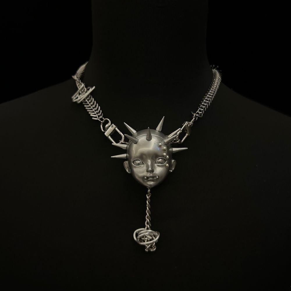 Other Dark STEAL! Y2K Chains Necklace Chain Size ONE SIZE - 1 Thumbnail