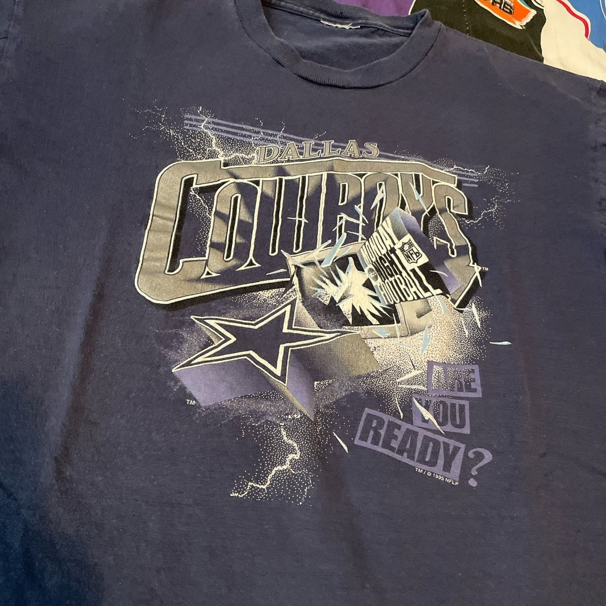 NFL × Vintage Vintage 1995 NFL Dallas Cowboys Monday Night Football Tee Size US M / EU 48-50 / 2 - 3 Thumbnail