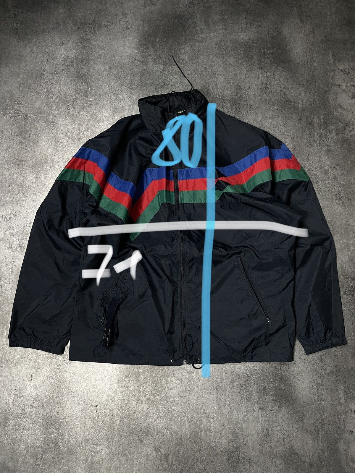 Adidas 🔥RARE🔥Adidas Vintage 90s Raincoat Light Jacket Rare Boxy Size US XL / EU 56 / 4 - 15 Thumbnail