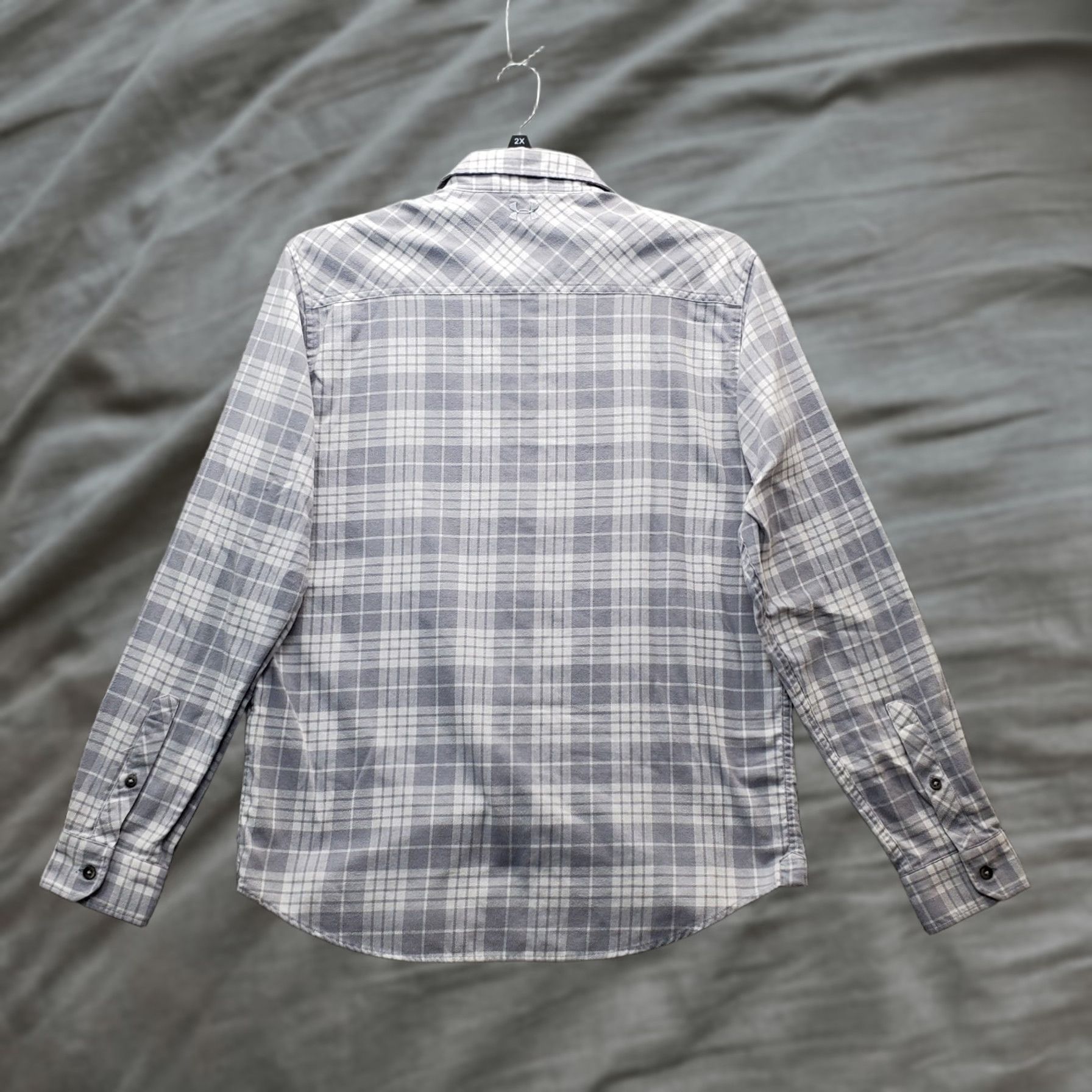 Under Armour Under Armour Mens Size M Casual Shirt Multicolor Plaid Flannel Button-Down Short Sleeve? Size US M / EU 48-50 / 2 - 1 Thumbnail