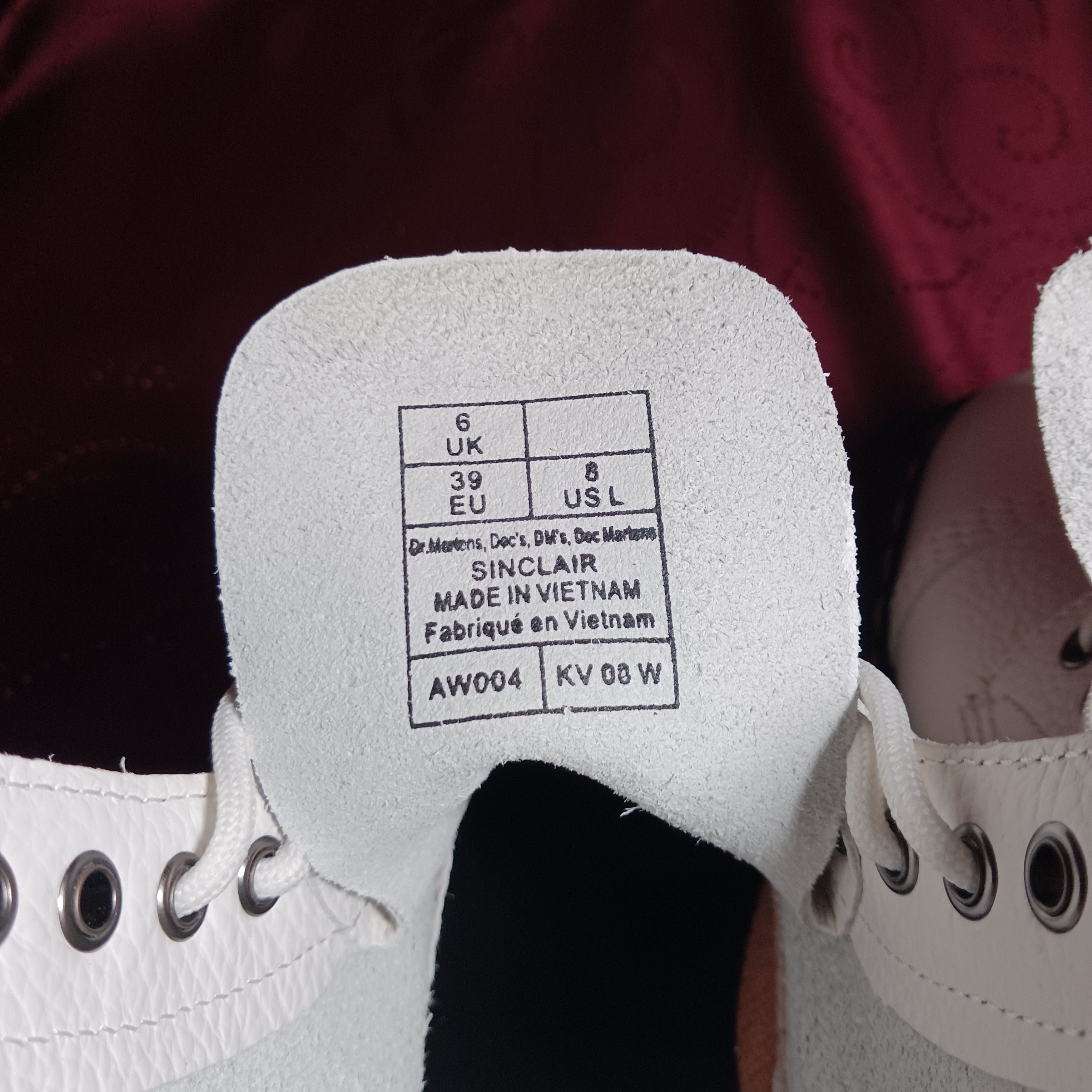 Dr. Martens Dr. Martens White Sinclair Boots W8 Size US 8 / IT 38 - 2 Thumbnail