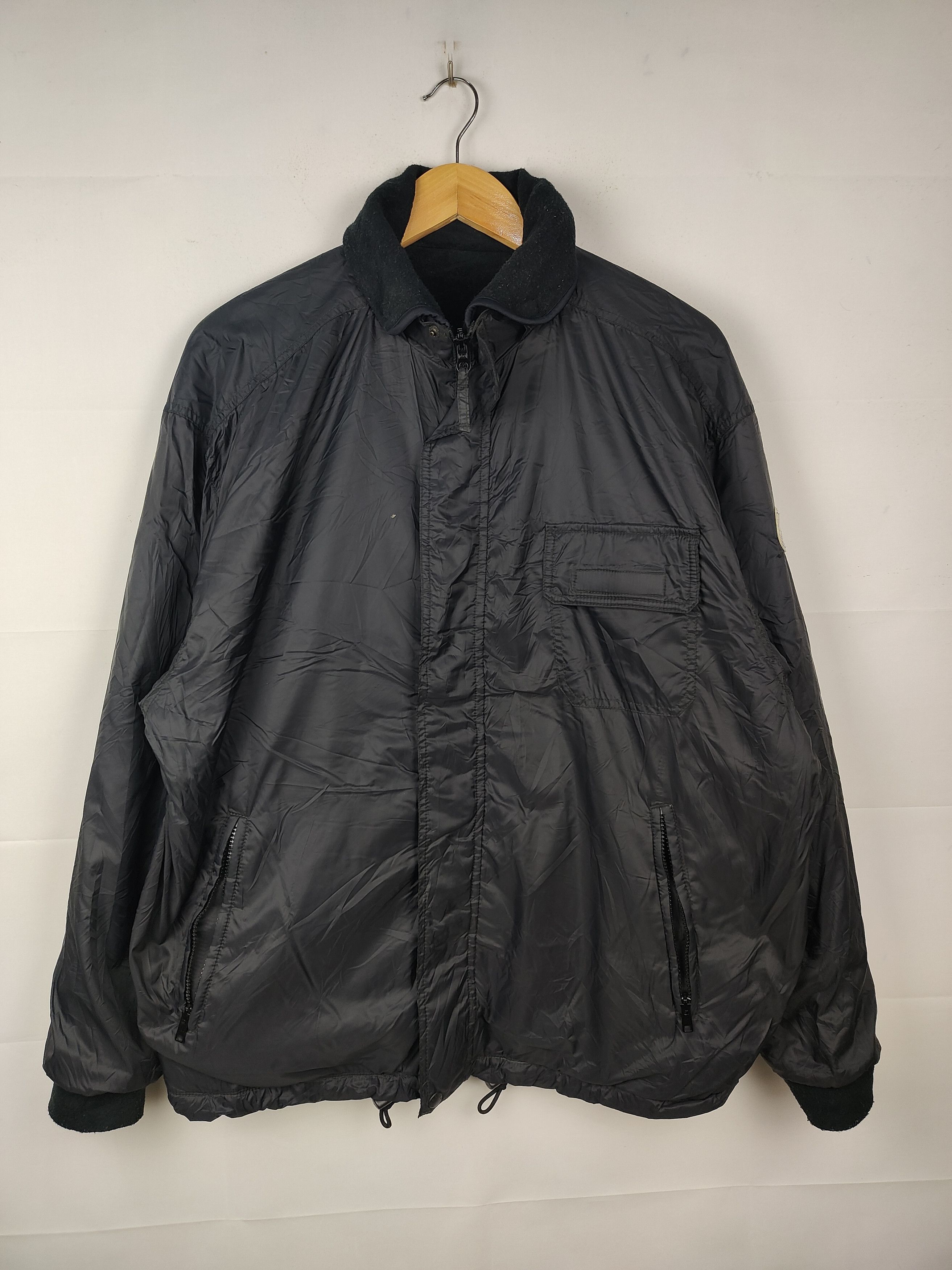 Moncler Vintage Moncler Reversible Blouson nylon - Fleece Jacket Size US M / EU 48-50 / 2 - 1 Thumbnail