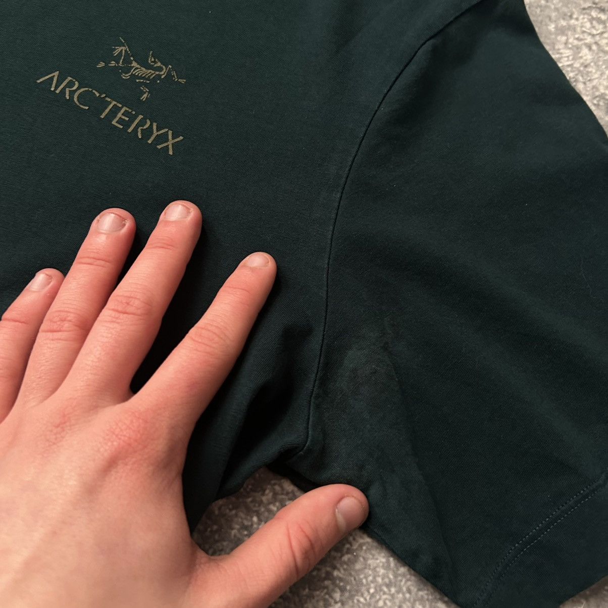 Arc'teryx Mens Arcteryx Small logo basic y2k outdoor streetwear tee Size US S / EU 44-46 / 1 - 5 Thumbnail