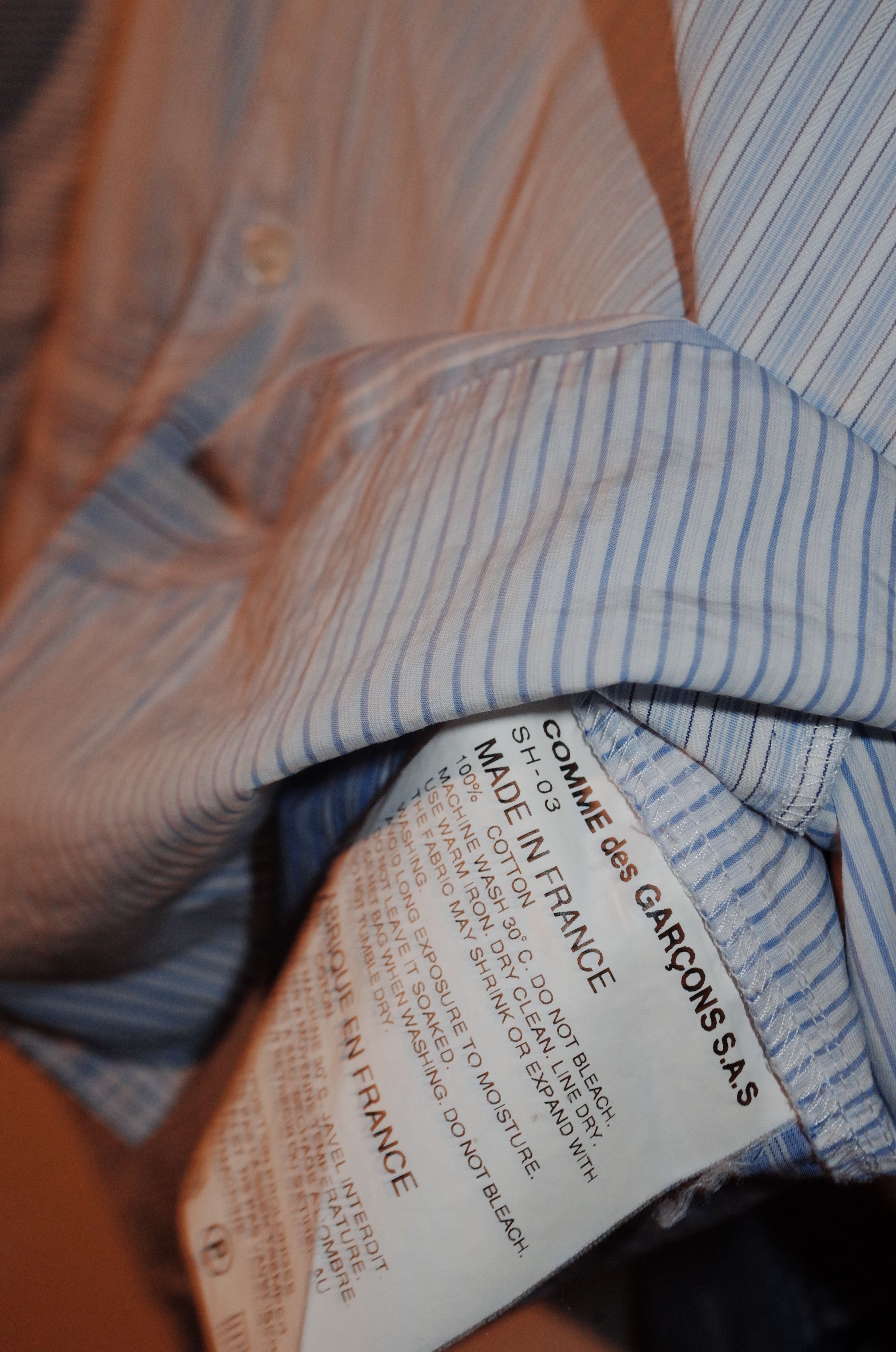 Comme des Garcons SHIRT CDG Shirt pattern clash shirt Size US S / EU 44-46 / 1 - 5 Thumbnail