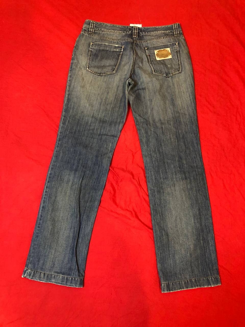 Dolce & Gabbana DOLCE GABBANA Women Slightly Distressed Blue Jeans Size 32" / US 10 / IT 46 - 1 Thumbnail