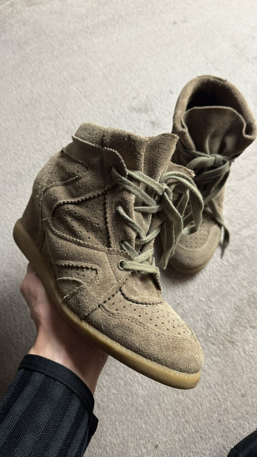 Isabel Marant Unbranded Like Isabel Marant Bekett Wedge Sneakers Shoes Size US 10 / IT 40 - 2 Thumbnail