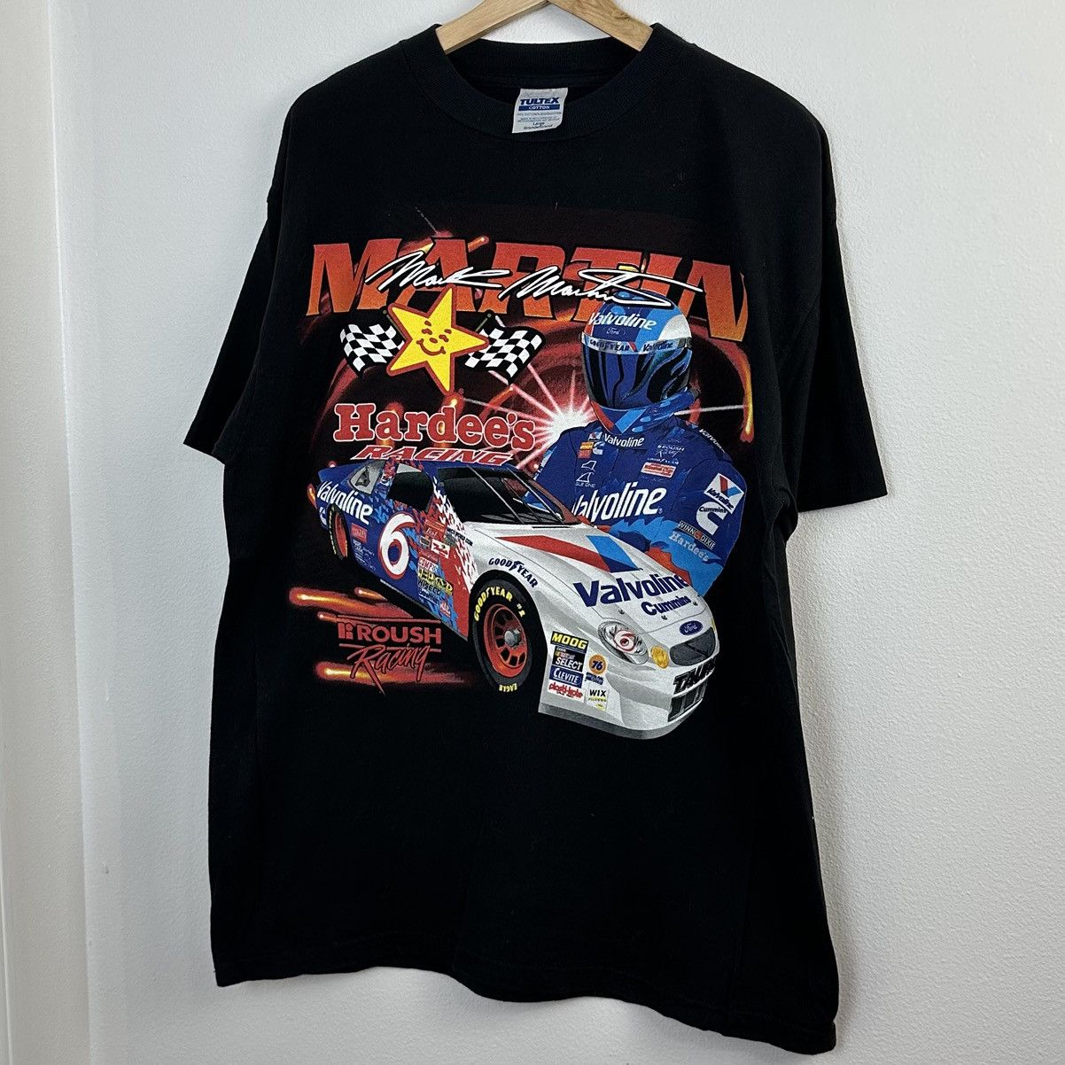 NASCAR × Vintage Vintage Mark Martin Nascar T Shirt L Size US L / EU 52-54 / 3 - 3 Thumbnail