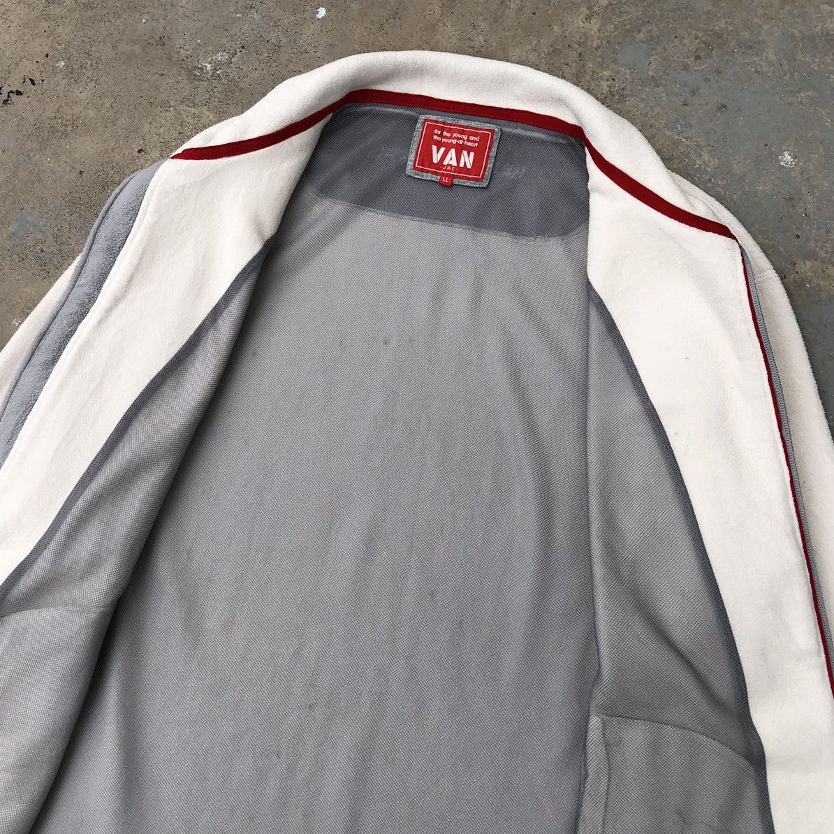 Van Van.JAC. Red Label Fleece Jacket Size US L / EU 52-54 / 3 - 4 Thumbnail