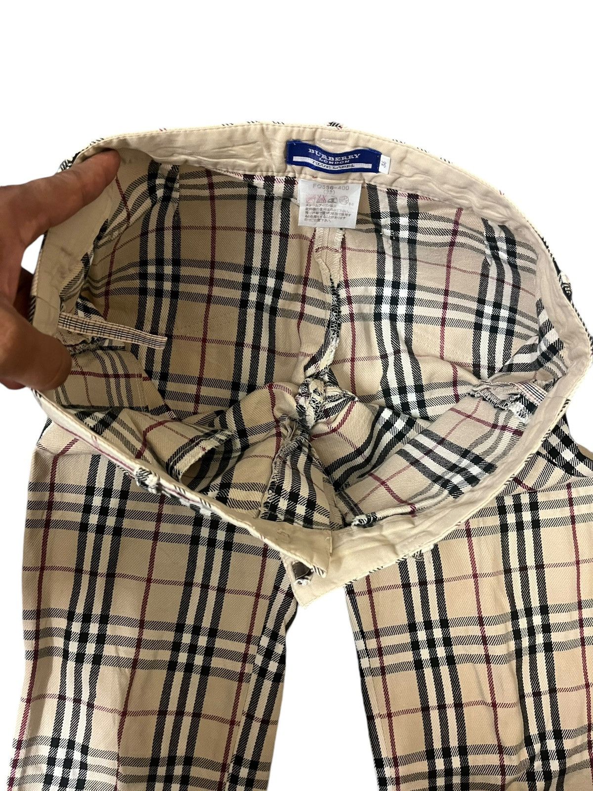 Burberry × Burberry Prorsum Iconic Burberry Novacheck Pants Size 26" / US 2 / IT 38 - 10 Thumbnail