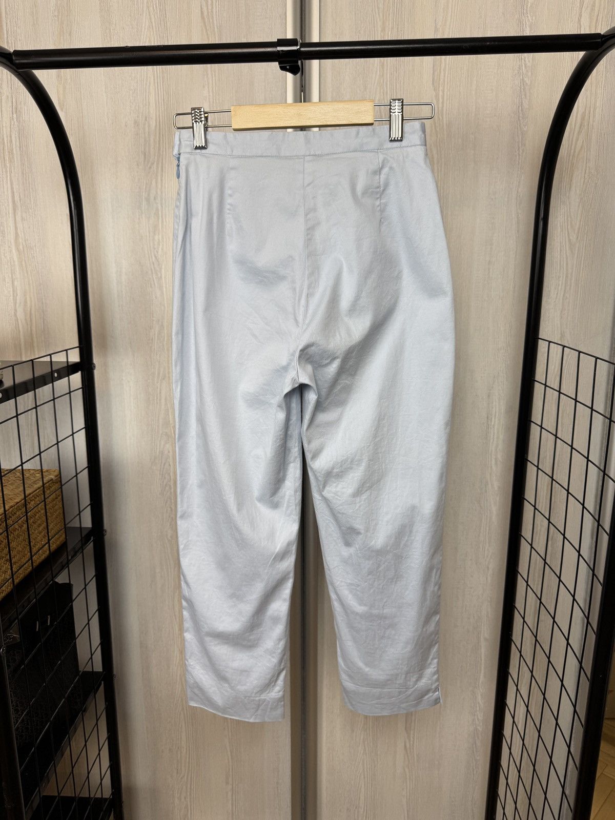 Burberry Burberry Golf made in Italy vintage blue cropped pants Size 28" / US 6 / IT 42 - 8 Thumbnail