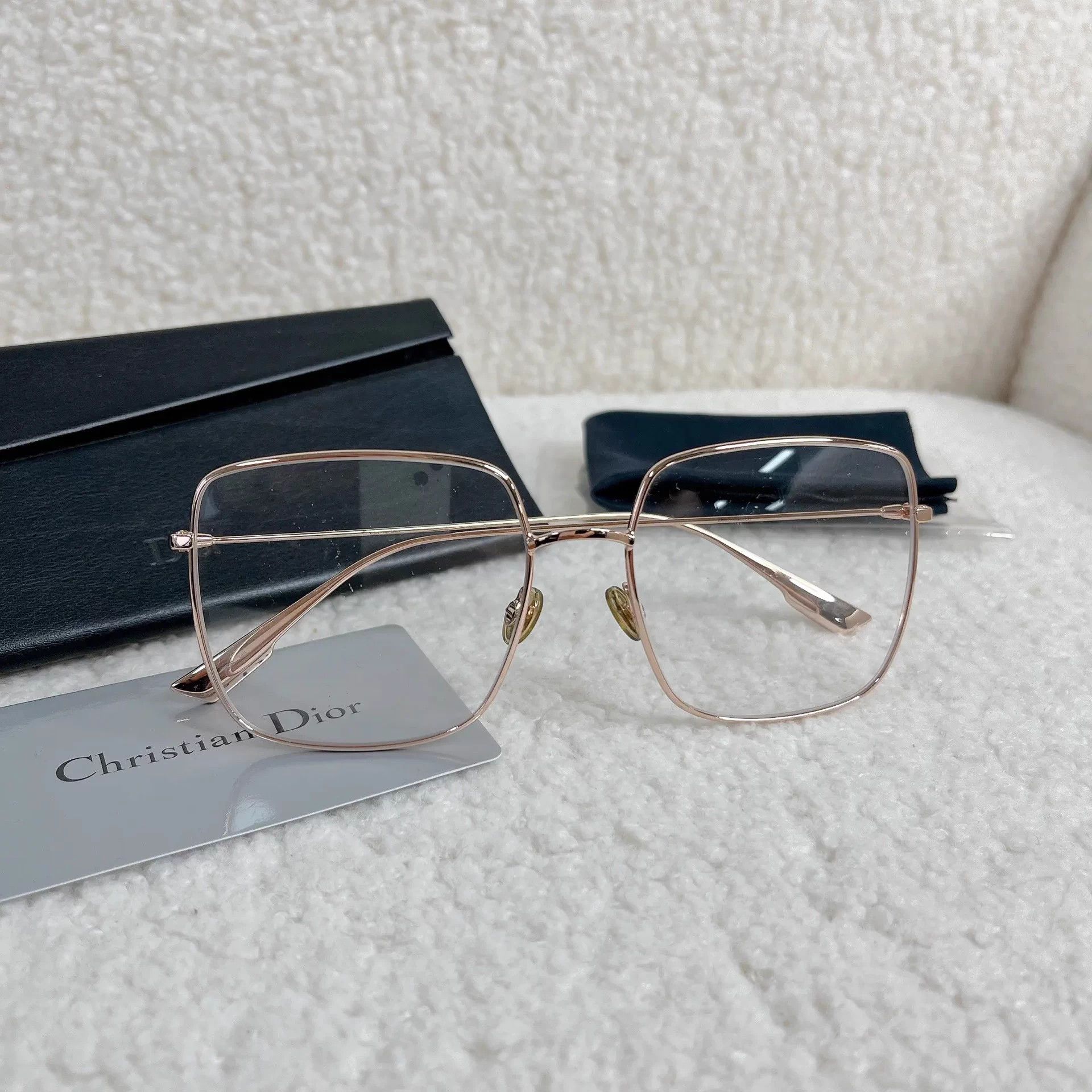 Dior Dior Stellaire1 Square Glasses Pre-Owned Size ONE SIZE - 1 Thumbnail