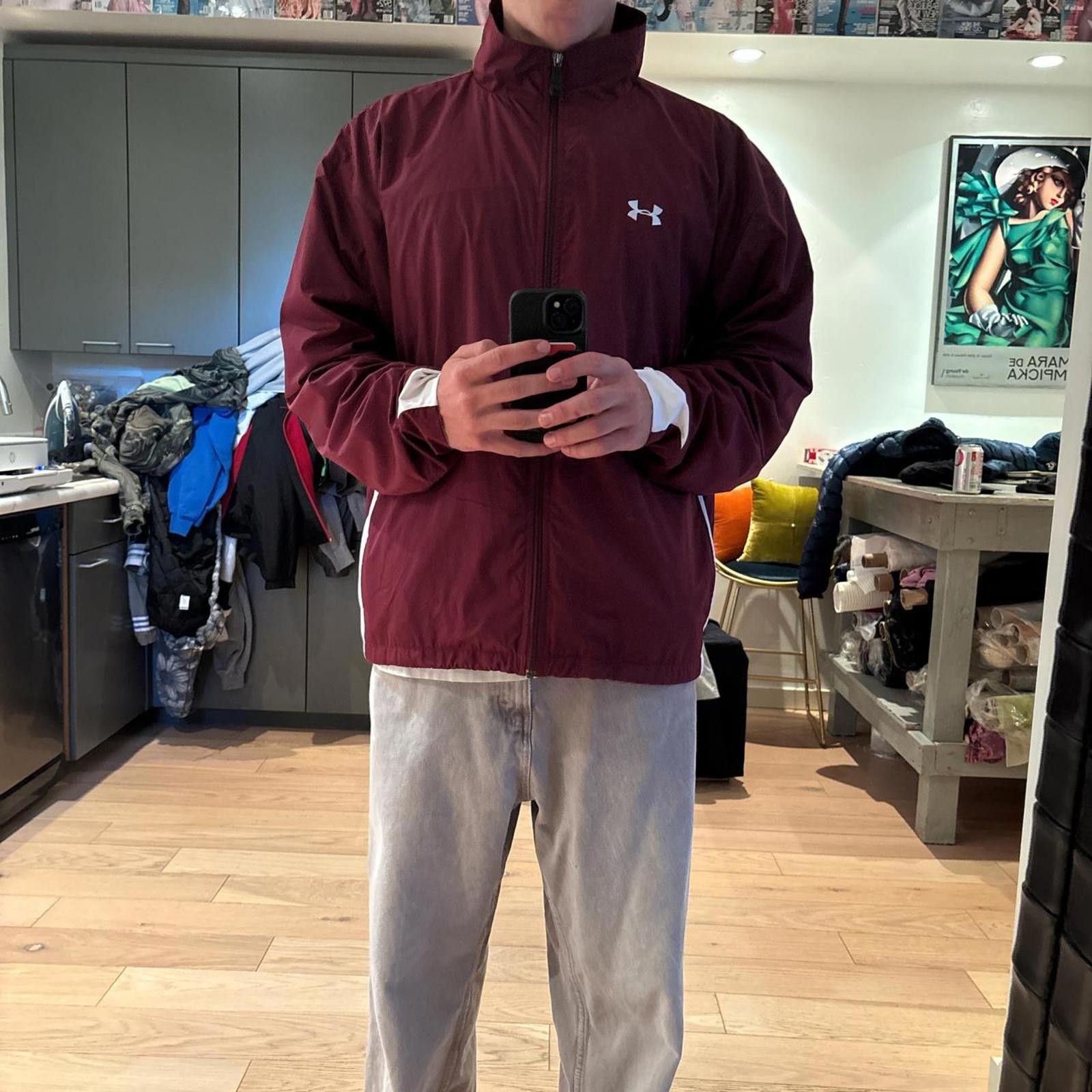Under Armour Under Armour Red Jacket Size US XL / EU 56 / 4 - 1 Thumbnail