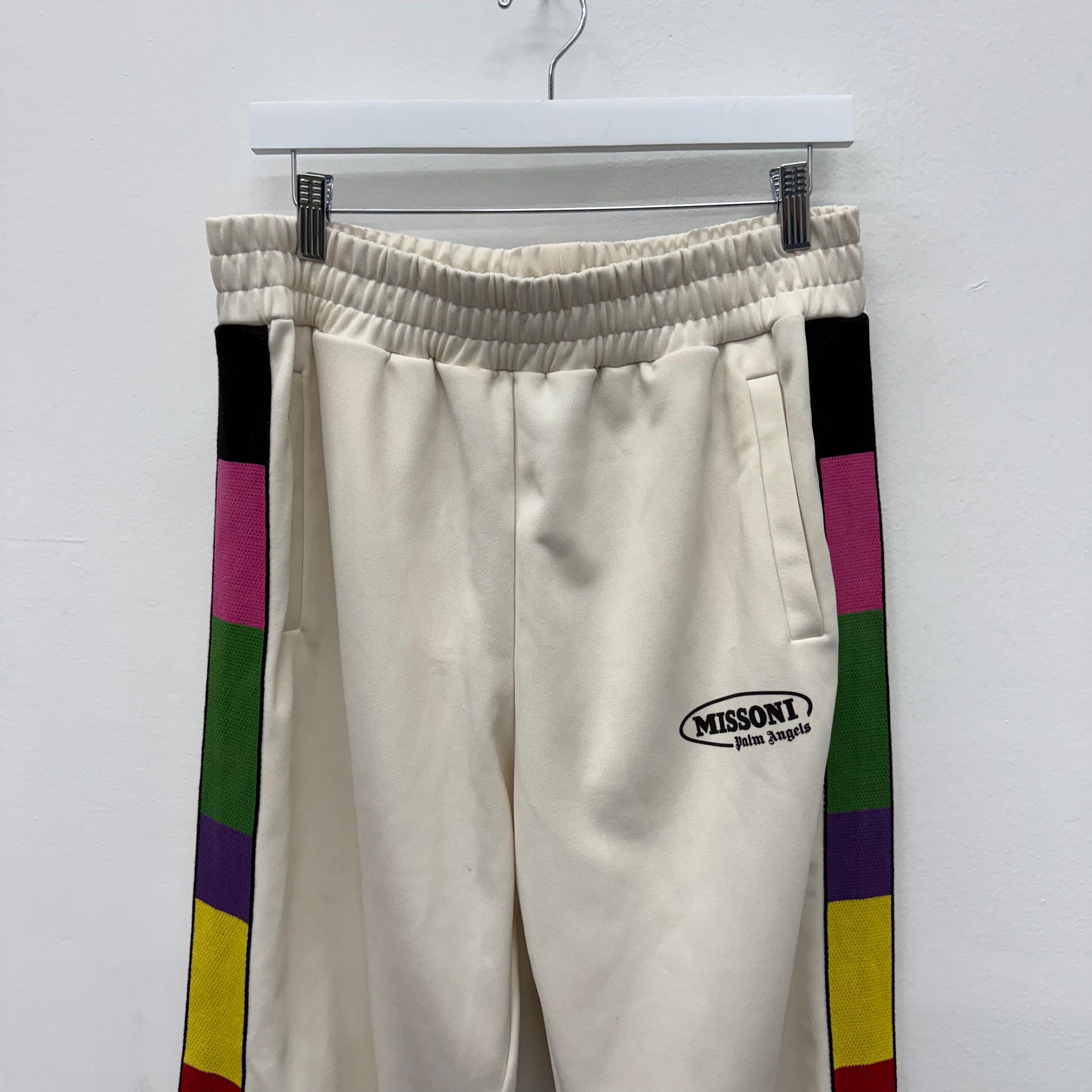 Missoni × Palm Angels Palm Angels Missoni Sweatpants - Size XL Size US 34 / EU 50 - 2 Thumbnail