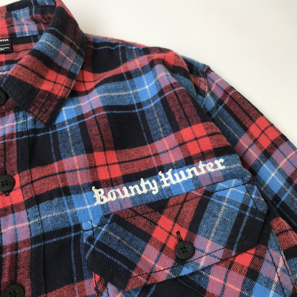 Bounty Hunter × Japanese Brand Bounty Hunter flannel shirt Size US S / EU 44-46 / 1 - 3 Thumbnail
