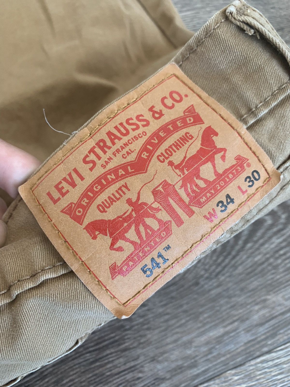 Levi's Levi Strauss 541 Pants Size US 34 / EU 50 - 3 Thumbnail