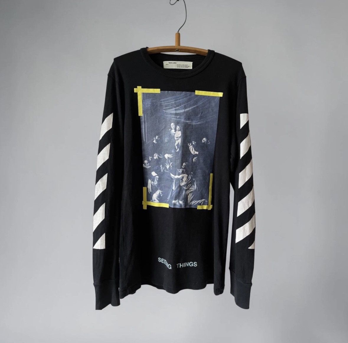Off-White Off-White FW17 Caravaggio Seeing Things Long Sleeve Size US M / EU 48-50 / 2 - 1 Thumbnail