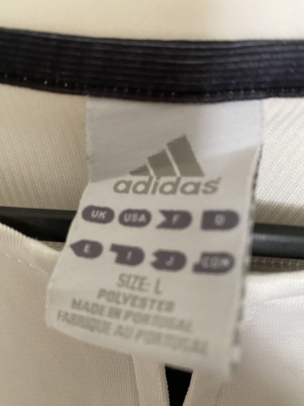 Adidas Adidas Real Madrid Home Jersey 2004 Copa Del Rey Final Large Size US L / EU 52-54 / 3 - 3 Thumbnail
