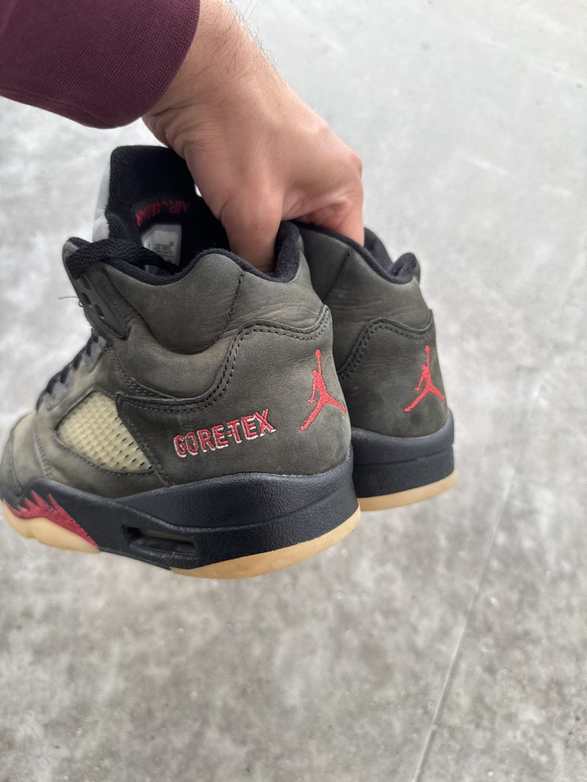 Nike Nike Air Jordan V 5 Gore-tex sneakers Military Green Hype Size US 8 / IT 38 - 4 Thumbnail