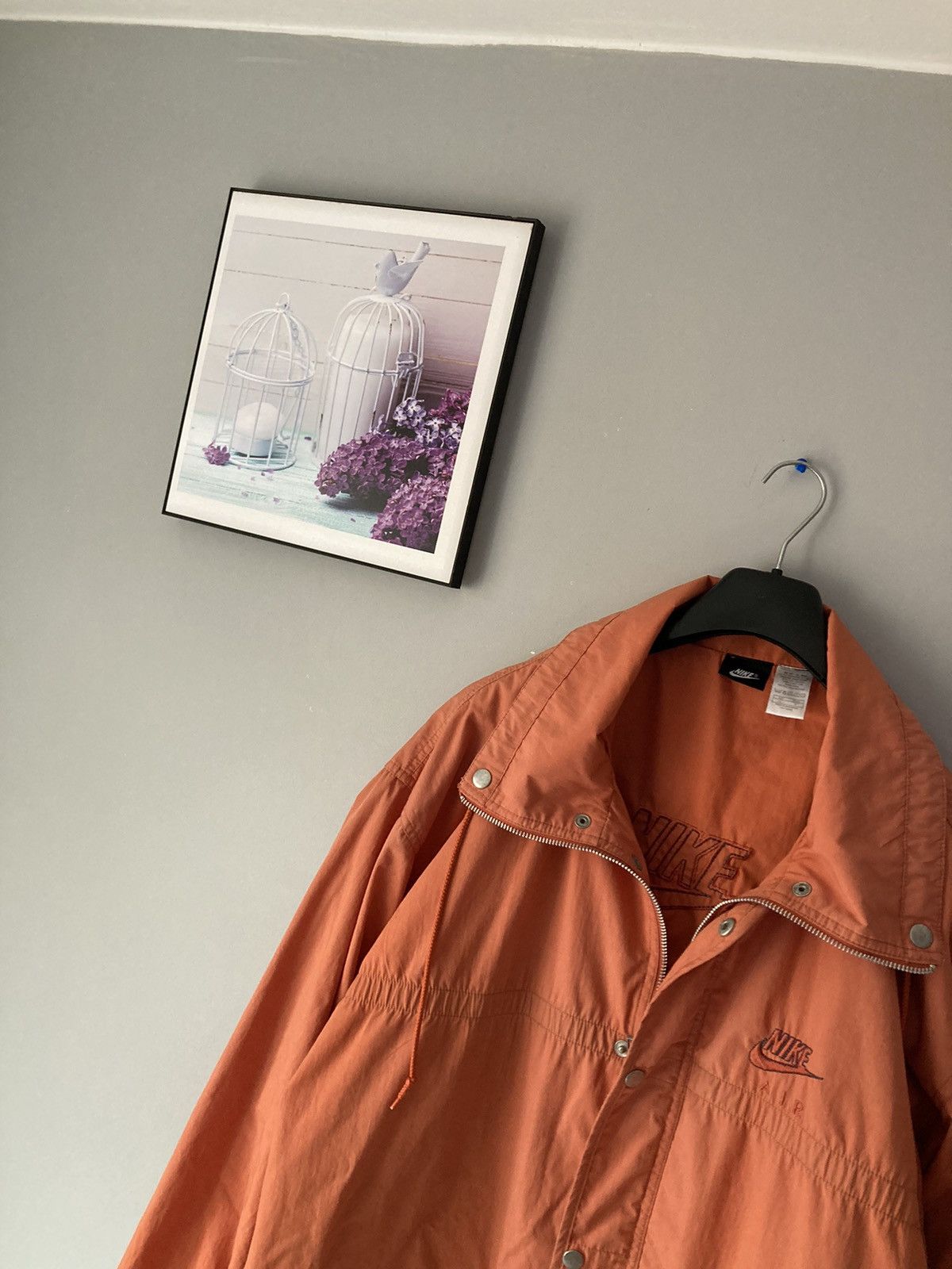 Nike × Vintage Vintage retro rare 90s nike light rain jacket L spellout y2k Size US L / EU 52-54 / 3 - 3 Thumbnail
