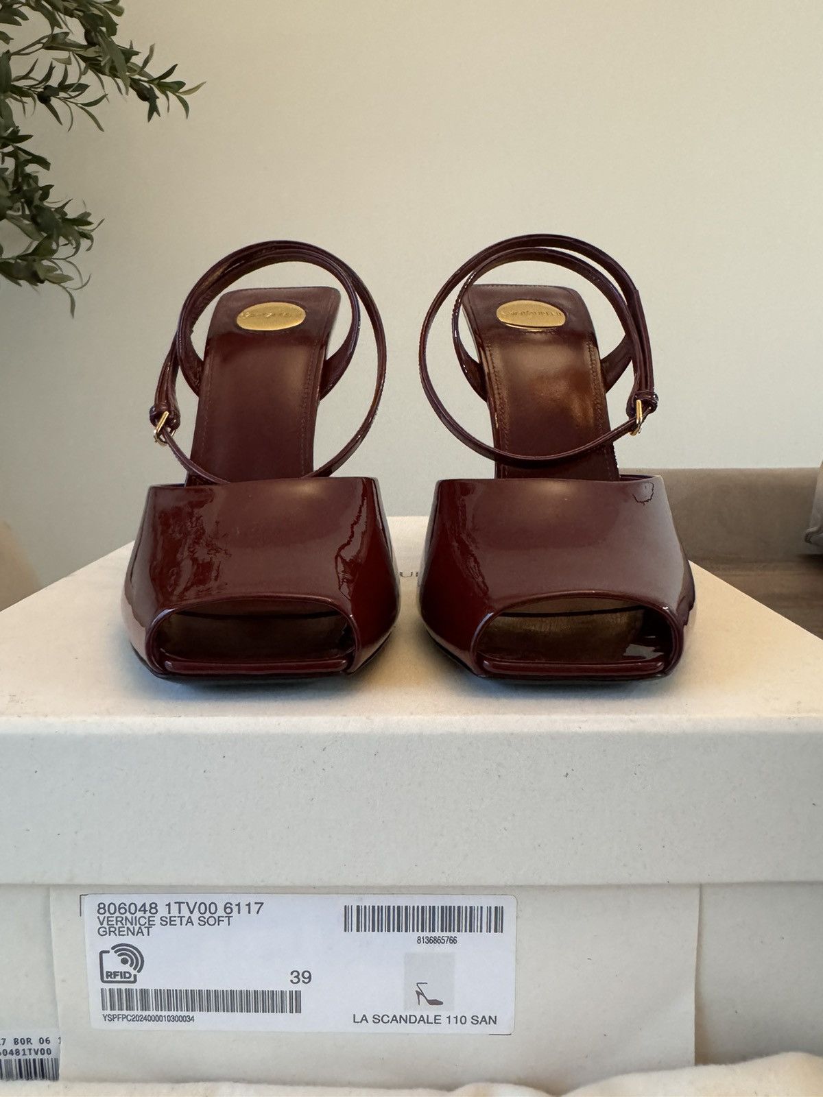 Saint Laurent Paris Saint Laurent La Scandale Sandals Heels Size US 9 / IT 39 - 10 Thumbnail