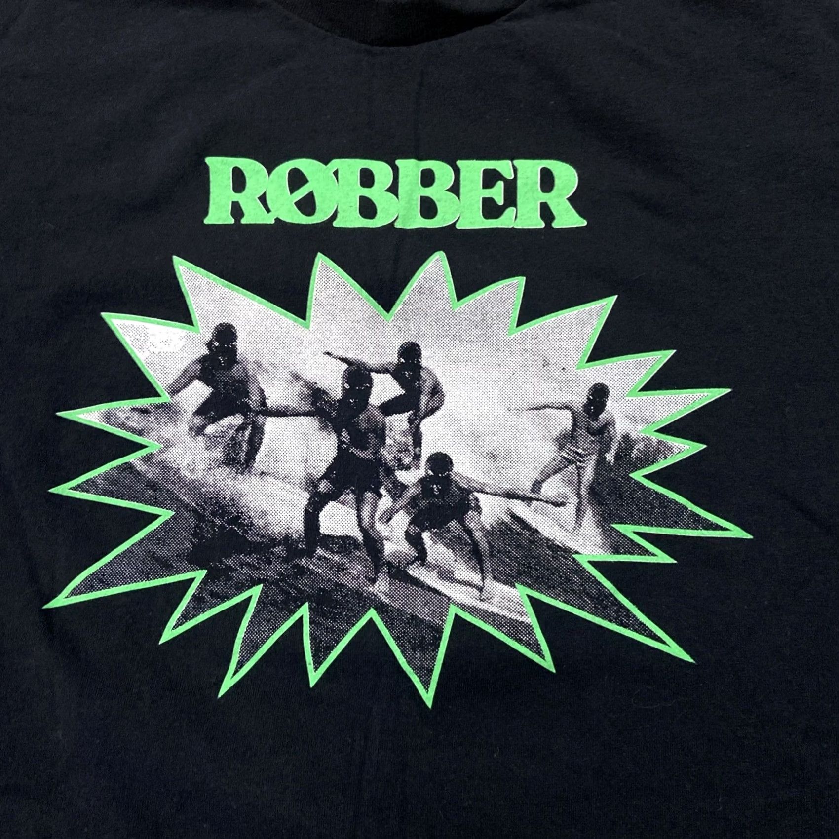 Vintage Crowder Robber 2XL T-Shirt Band Shirt Short Sleeve Crew Neck Black Cotton Men Vintage No Size US XXL / EU 58 / 5 - 2 Thumbnail