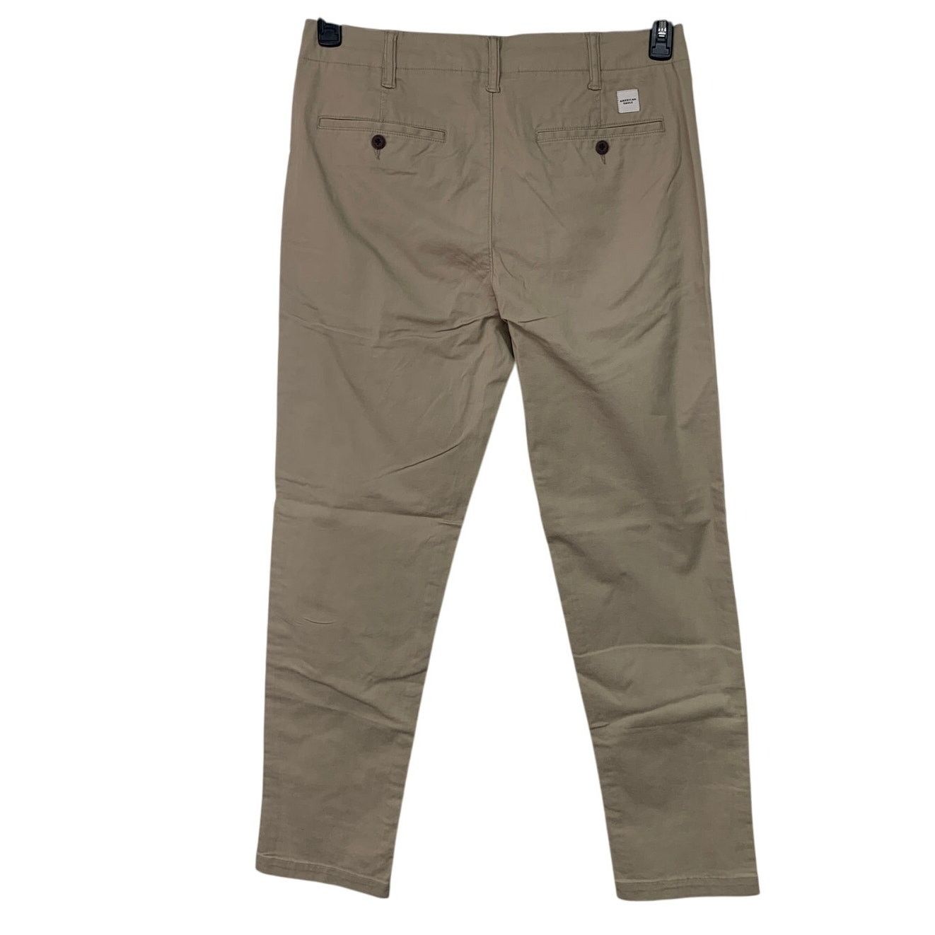 American Eagle Outfitters New American Eagle Mens Size 32X34 Cotton Flex Khaki Pants Size US 32 / EU 48 - 3 Thumbnail