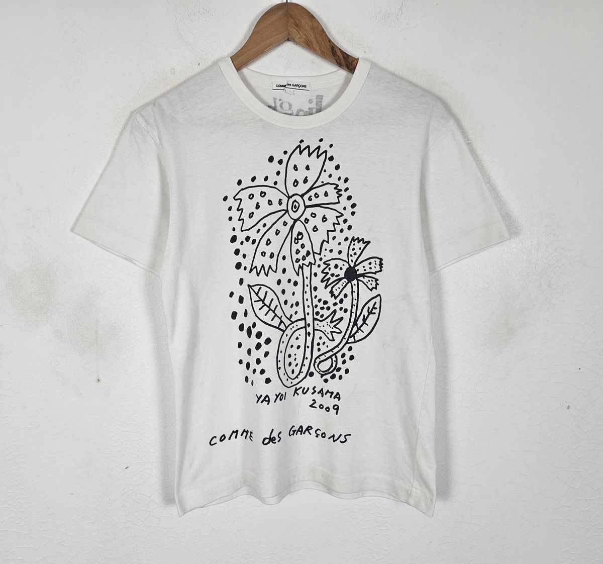 Comme des Garcons Comme des Garcons CDG Yayoi Kusama 2009 Jingle Flowers shirt Size US S / EU 44-46 / 1 - 3 Thumbnail