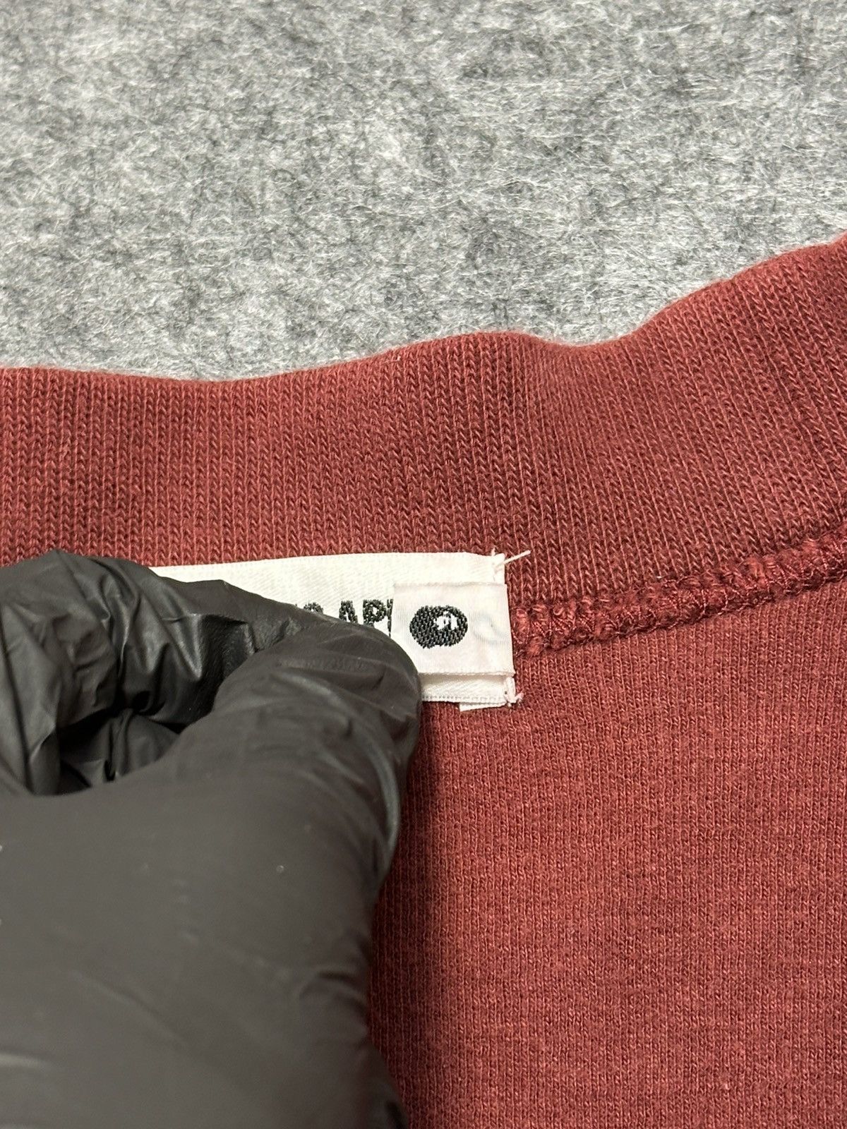 Bape Vintage A Bathing Ape (E) Burgundy Size US M / EU 48-50 / 2 - 9 Thumbnail