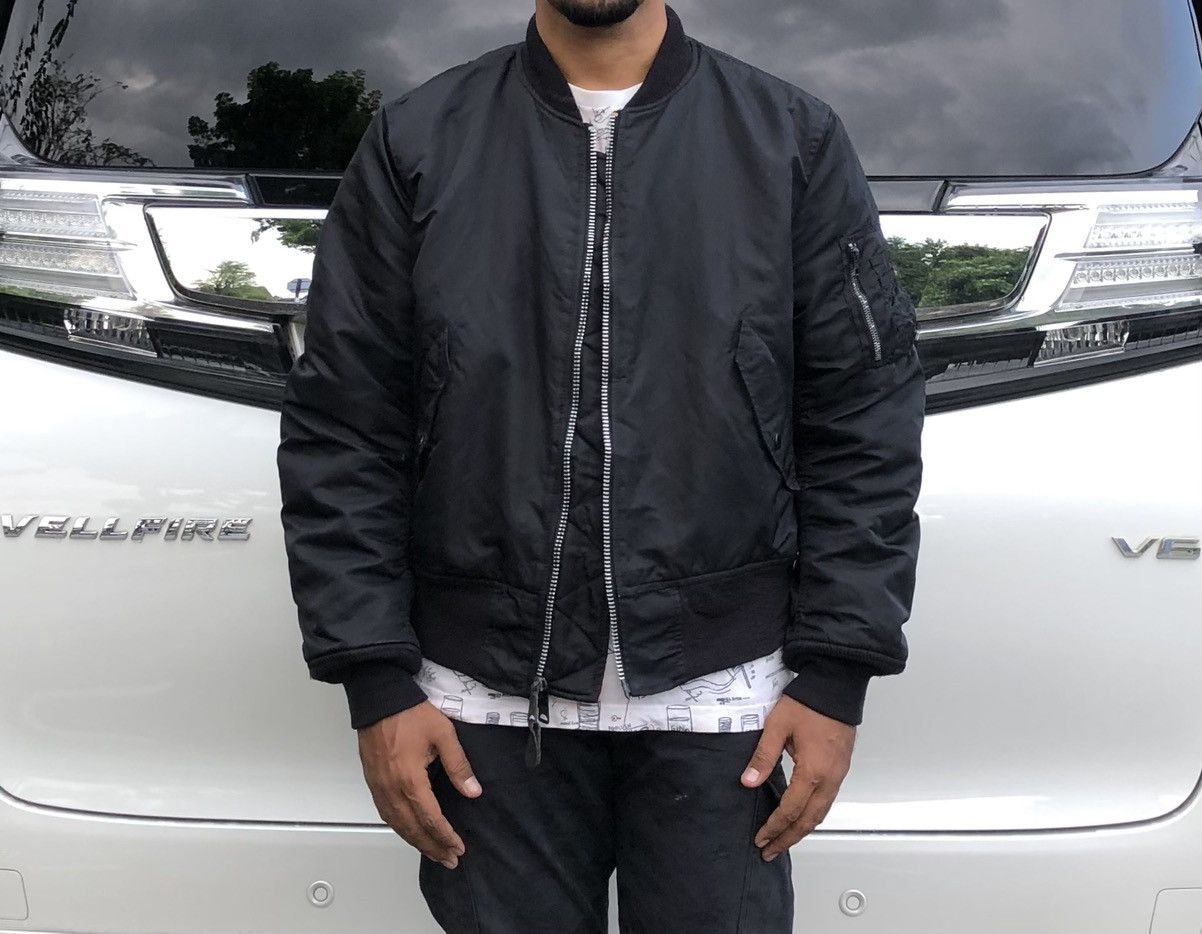 Alpha Industries Vintage MA-1 (USAF) Flyer's Intermediate Bomber Jacket Size US M / EU 48-50 / 2 - 21 Thumbnail