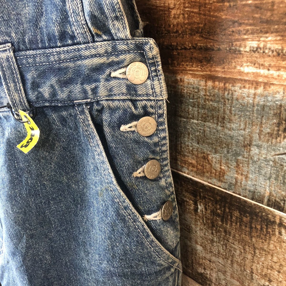 Mickey Mouse Poppins Mickey Mouse Overalls Denim #A2108 Size US 30 / EU 46 - 12 Thumbnail