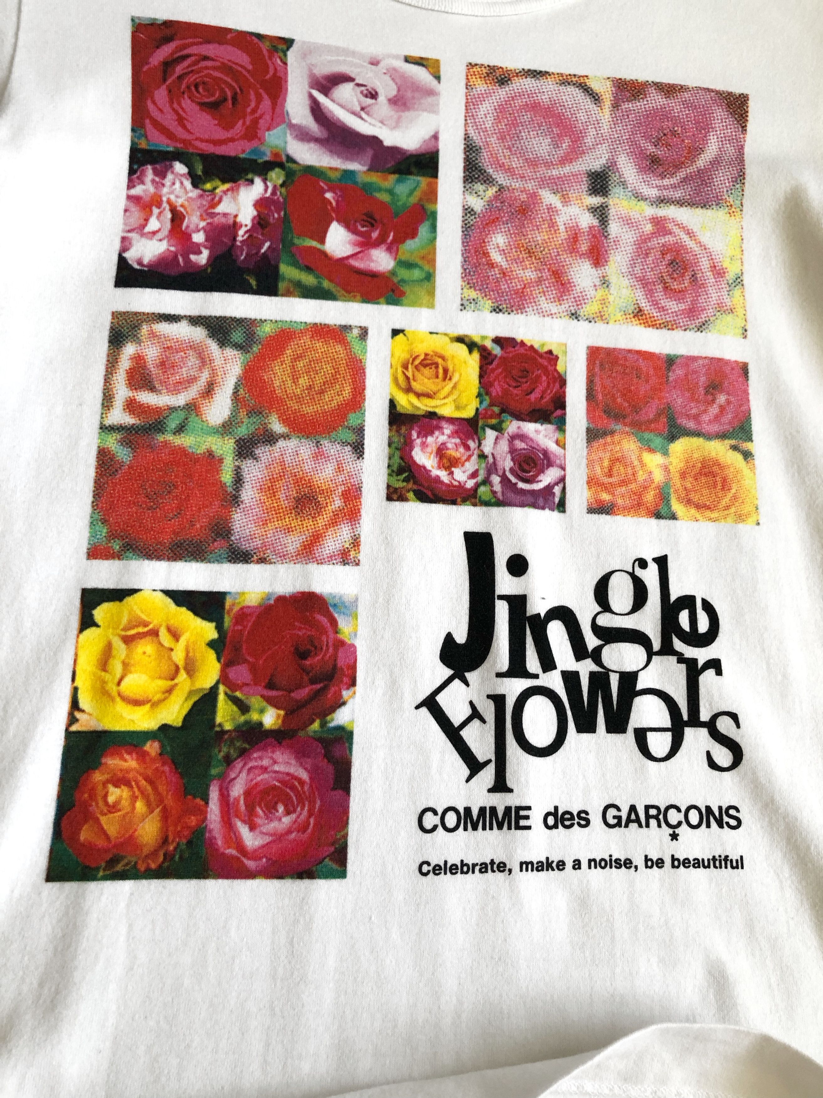 Comme des Garcons RARE🔥S/S 09 CDG X SHAMIMA DESAI “JINGLE FLOWERS” Size XS / US 0-2 / IT 36-38 - 5 Thumbnail