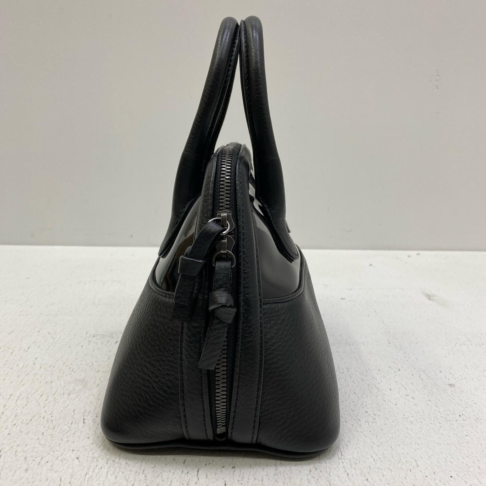 Yohji Yamamoto Yohji Yamamoto | PVC Handbag Black Size ONE SIZE - 4 Thumbnail