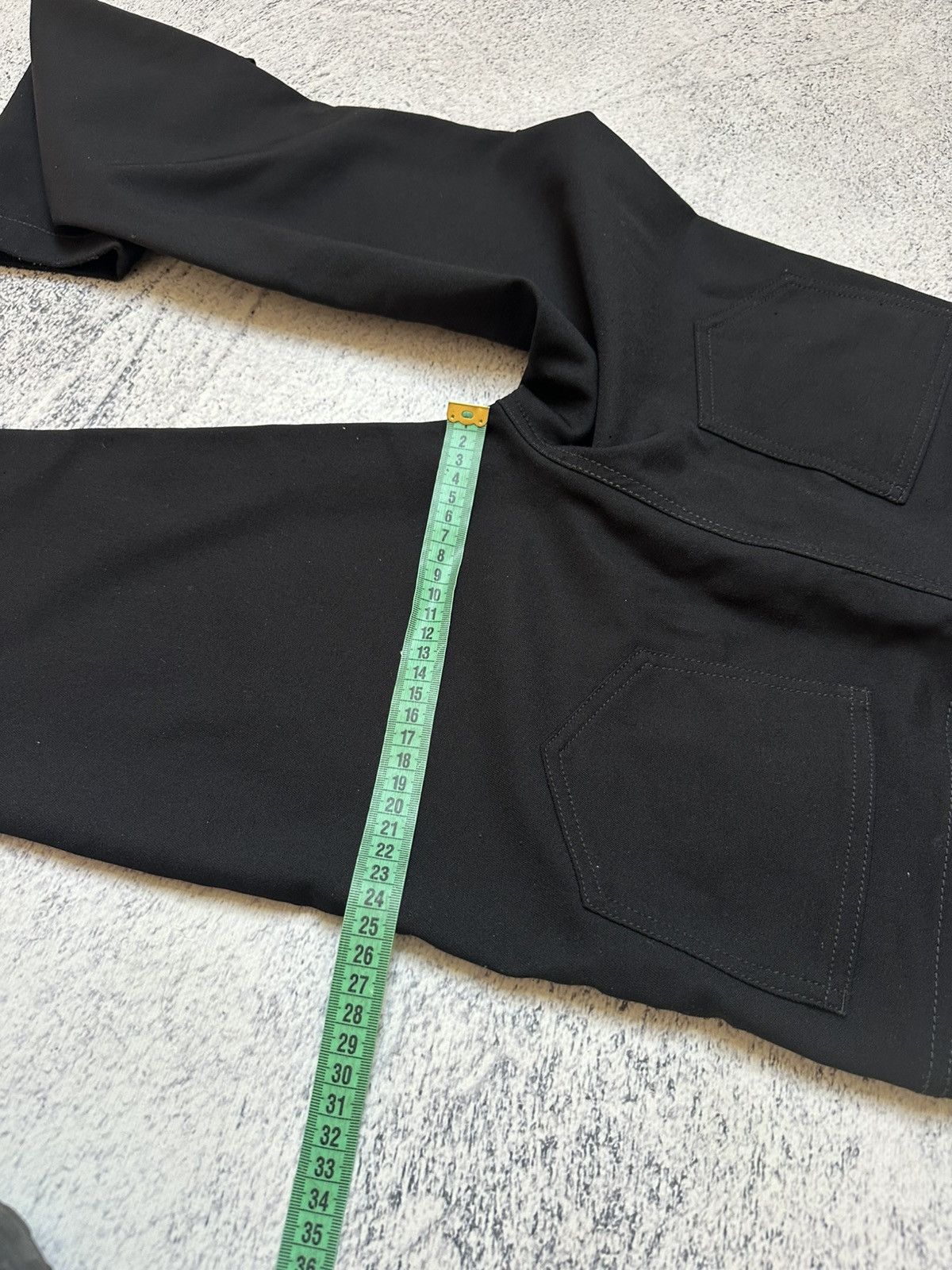14th Addiction Rick Owens Style Prada Black tab Womens Pants Size 42 Size 28" / US 6 / IT 42 - 20 Thumbnail