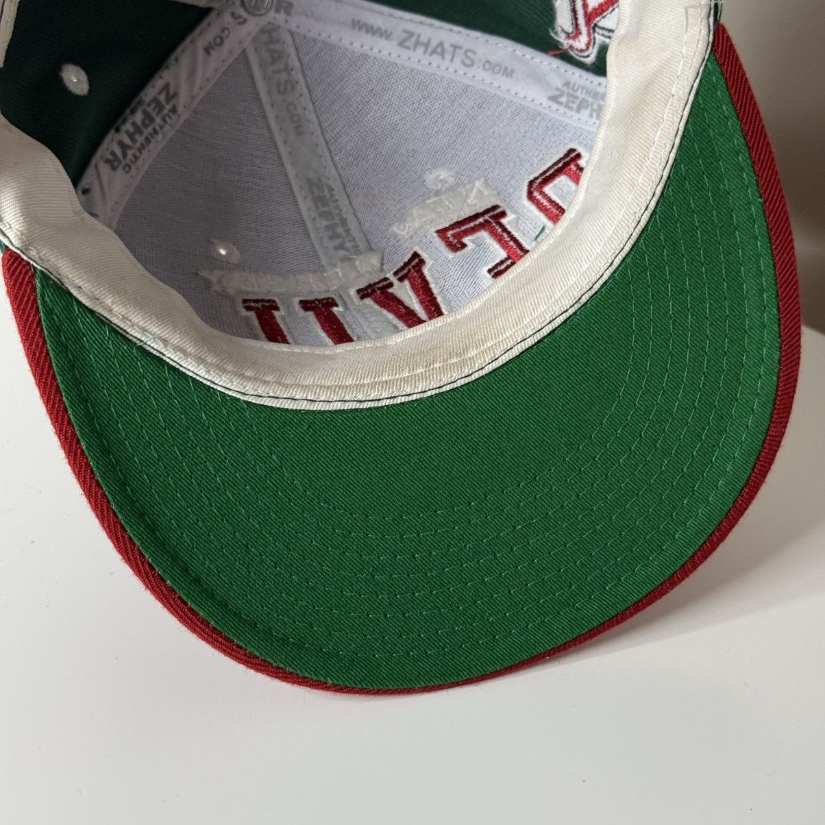 Vintage Vintage New Jersey Devils NHL Snapback Hat – Zephyr Z-Hat Size ONE SIZE - 8 Thumbnail