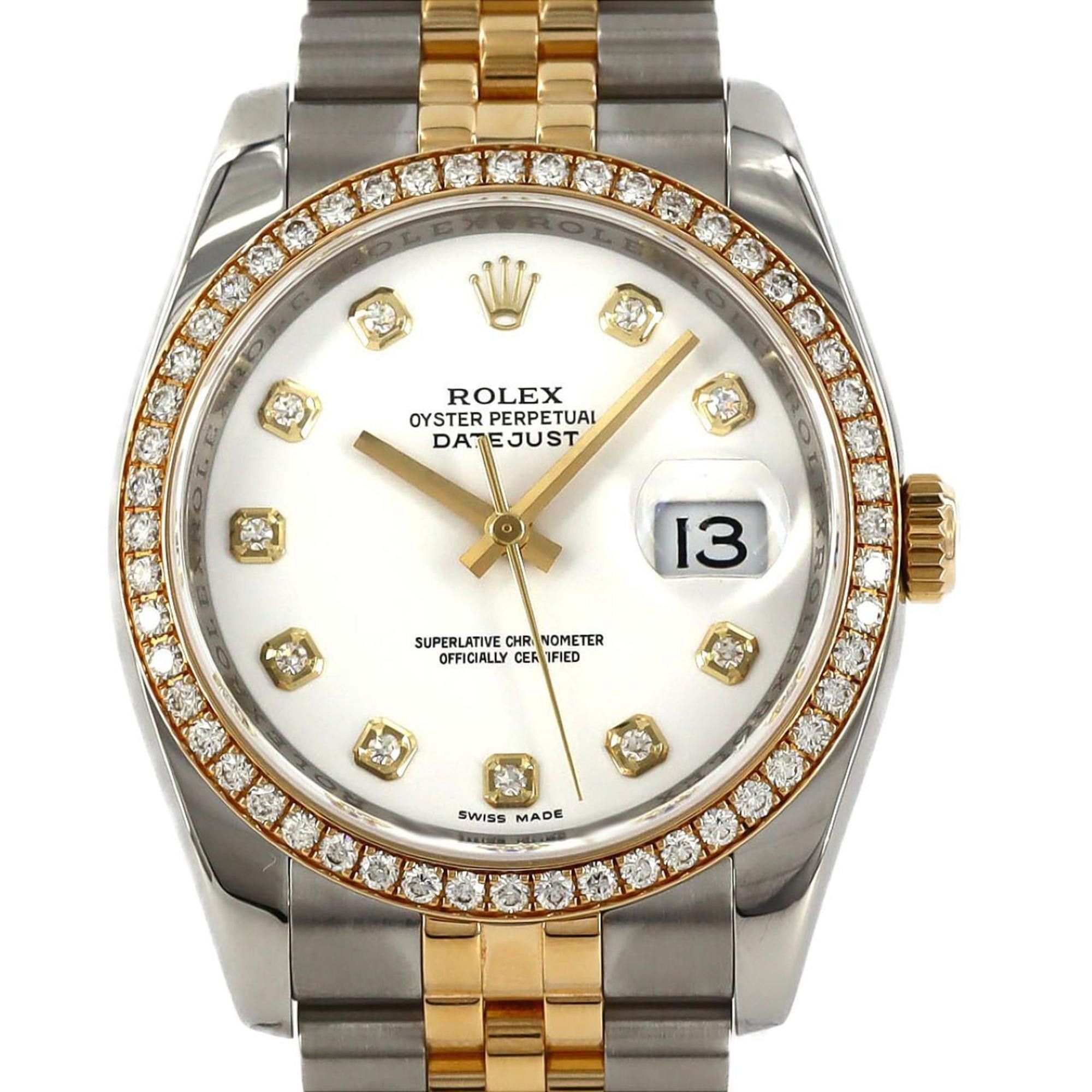 Rolex Rolex Datejust 116243G SSxYG Wristwatch Automatic Random Number Size ONE SIZE - 1 Thumbnail