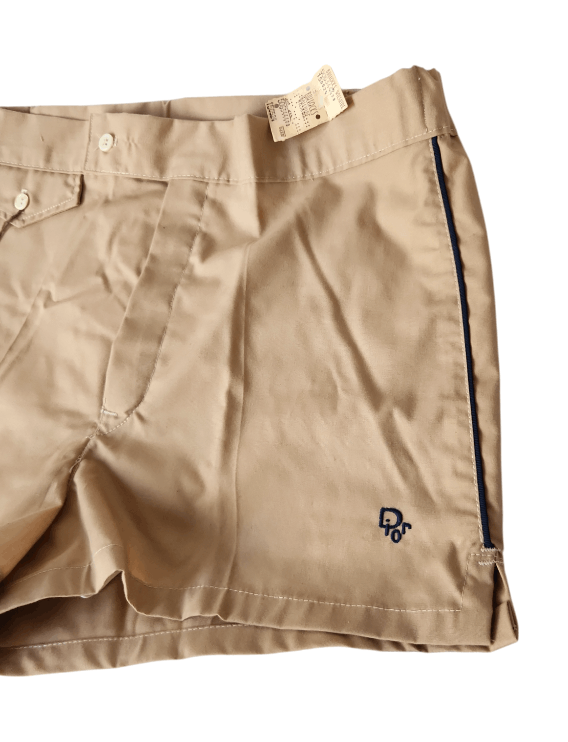 Dior × Vintage Christian Dior NOS New Vintage 70s Swim Trunks Tennis NWT Size US 32 / EU 48 - 2 Thumbnail
