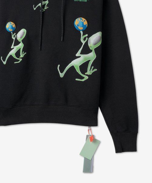 Off-White o1in1s1024 Q:1 / Alien Arrow Skate Hoodie in Black/Green Size US S / EU 44-46 / 1 - 3 Thumbnail
