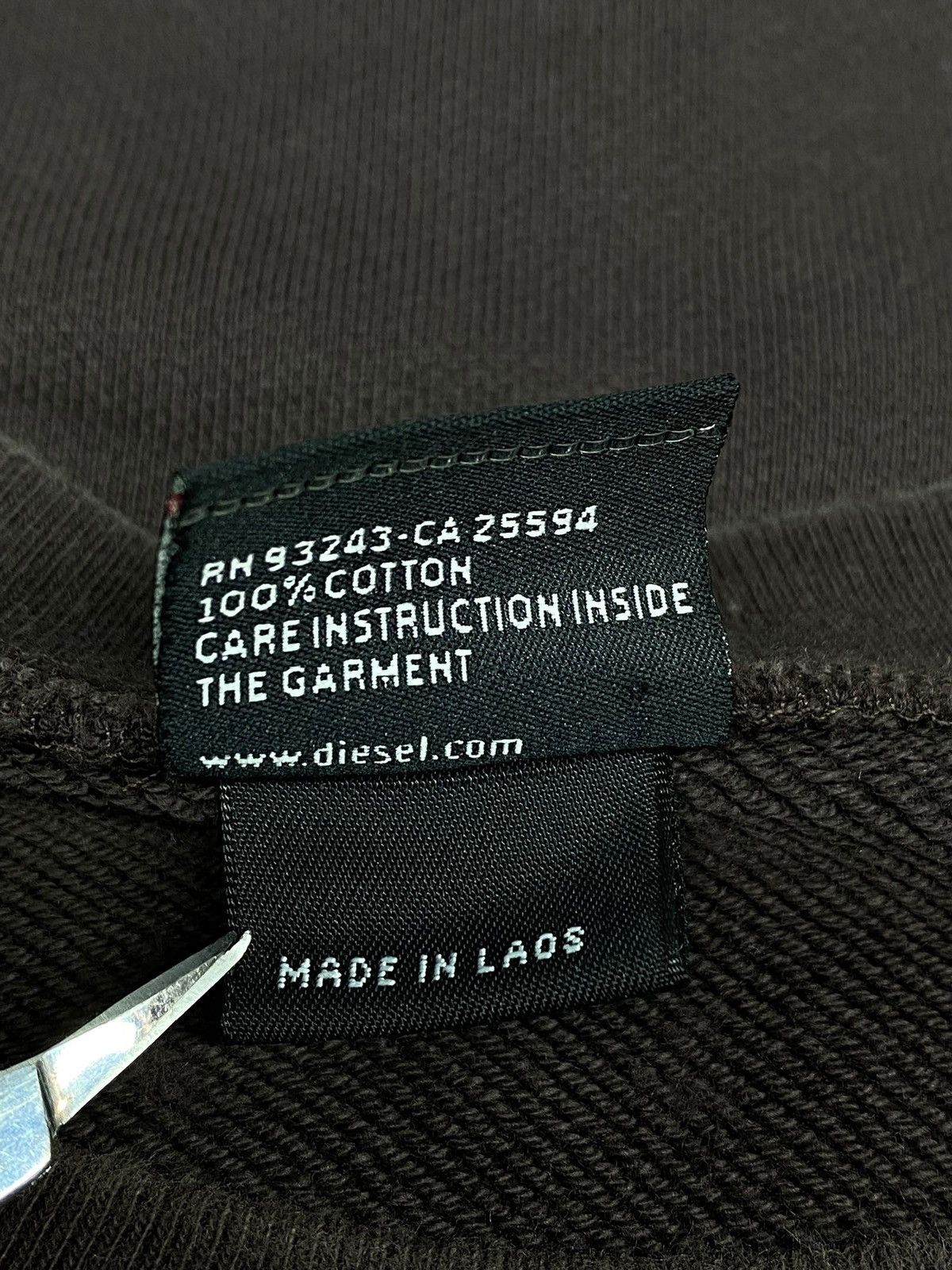 Diesel 00s Diesel Brown Crewneck Sweatshirt Y2k Size US L / EU 52-54 / 3 - 13 Thumbnail