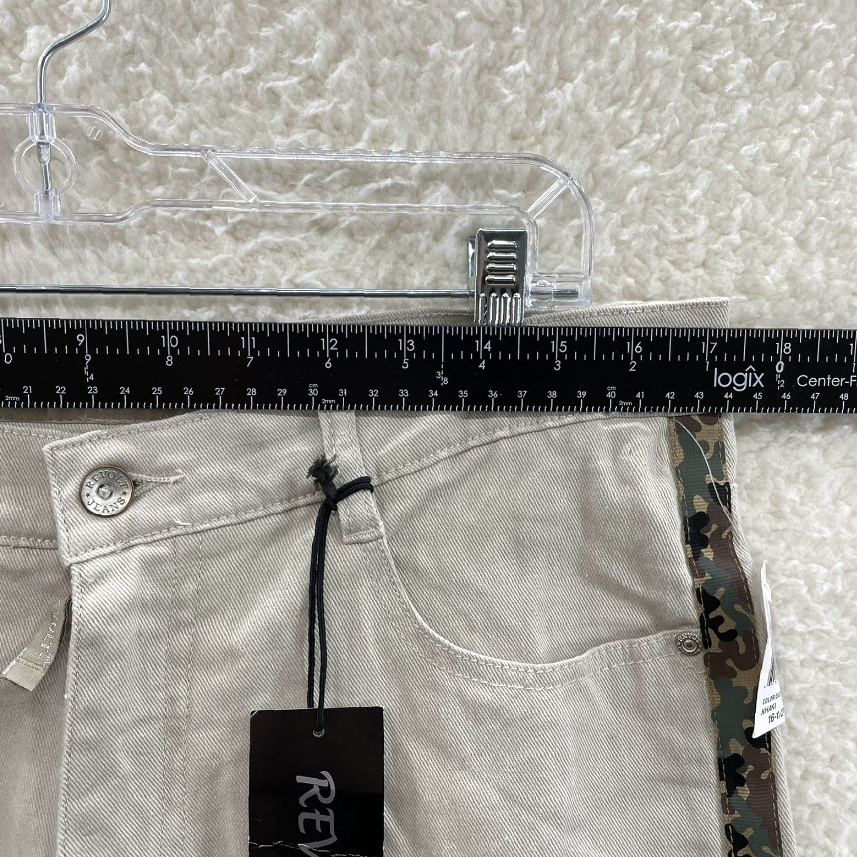 Vintage VINTAGE Revolt Jeans 34 35 Plus Size 16W Camouflage Bootcut Flare Jeans Size 38" / US 16 / IT 52 - 6 Thumbnail