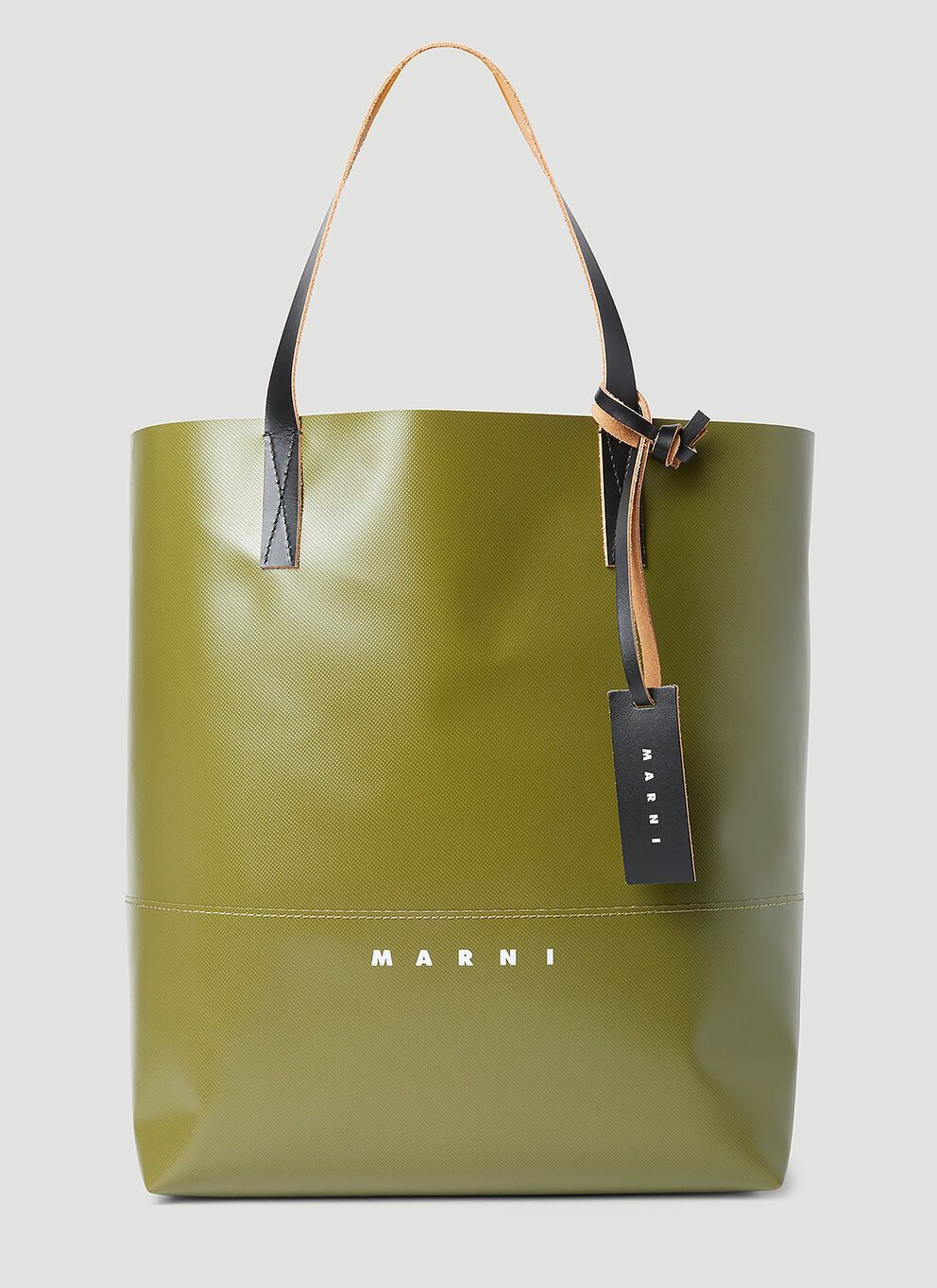 image of Marni Tribeca Tote Bag in Green, Men's