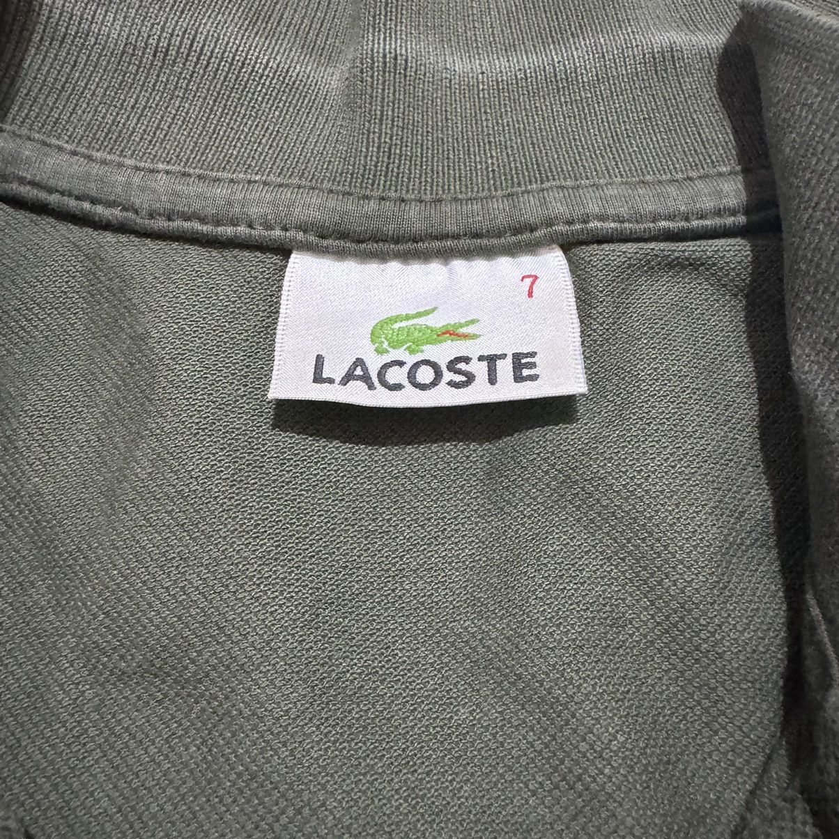 Lacoste Lacoste Polo Shirt Men’s Green Solid Classic Fit Rugby Golf Size US XXL / EU 58 / 5 - 4 Thumbnail