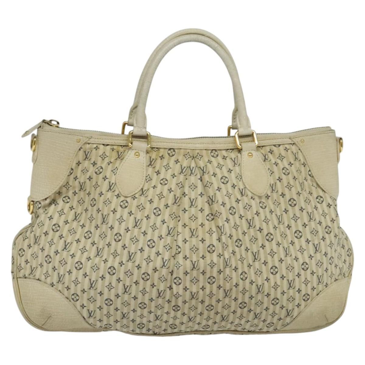 Louis Vuitton Marina Gm Blue Canvas Handbag (Pre-Owned) Size ONE SIZE - 1 Thumbnail