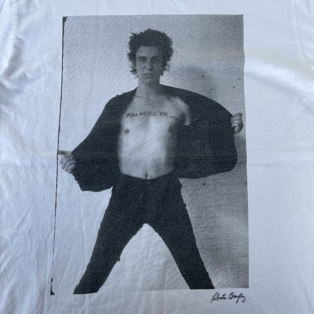 Designer × Japanese Brand 🔥🔥🇯🇵Rodeo Crown X Roberta Bayley Artist Punk Scene Photo Tee Size US M / EU 48-50 / 2 - 2 Thumbnail