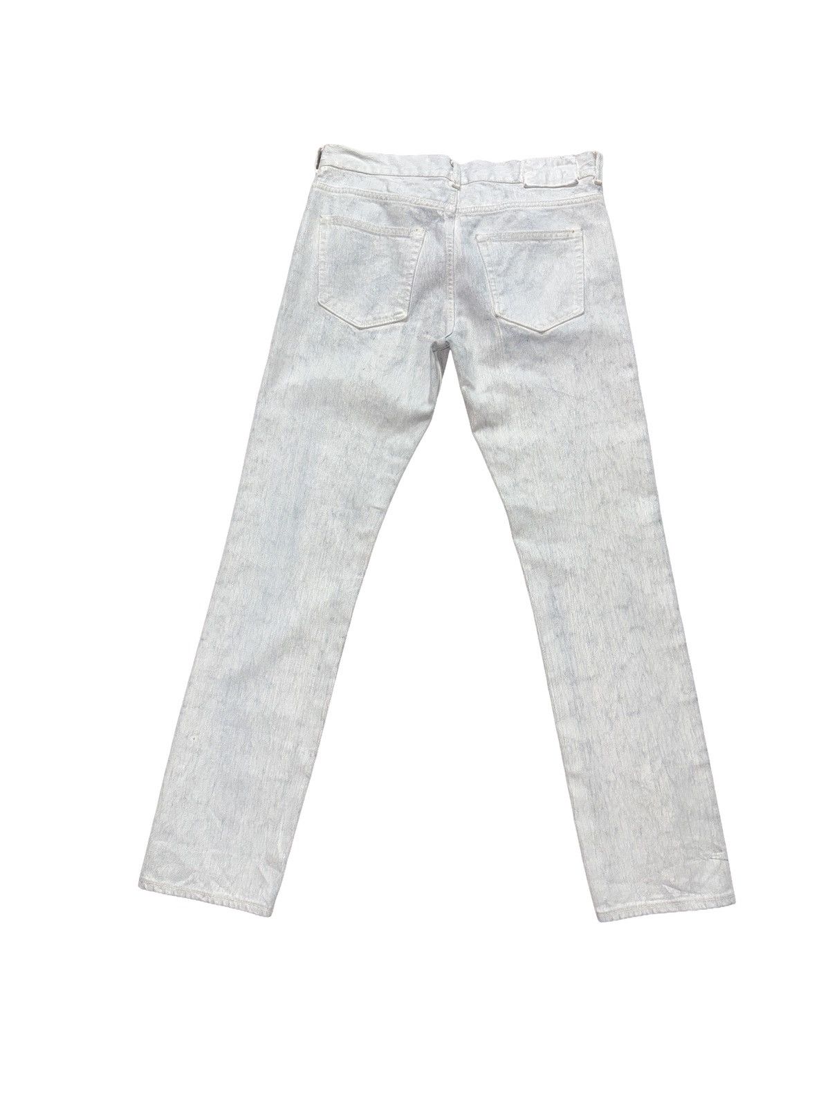 H&M × Maison Margiela Maison Martin Margiela X H&M Painted Slim Denim Jeans Size US 31 - 2 Thumbnail