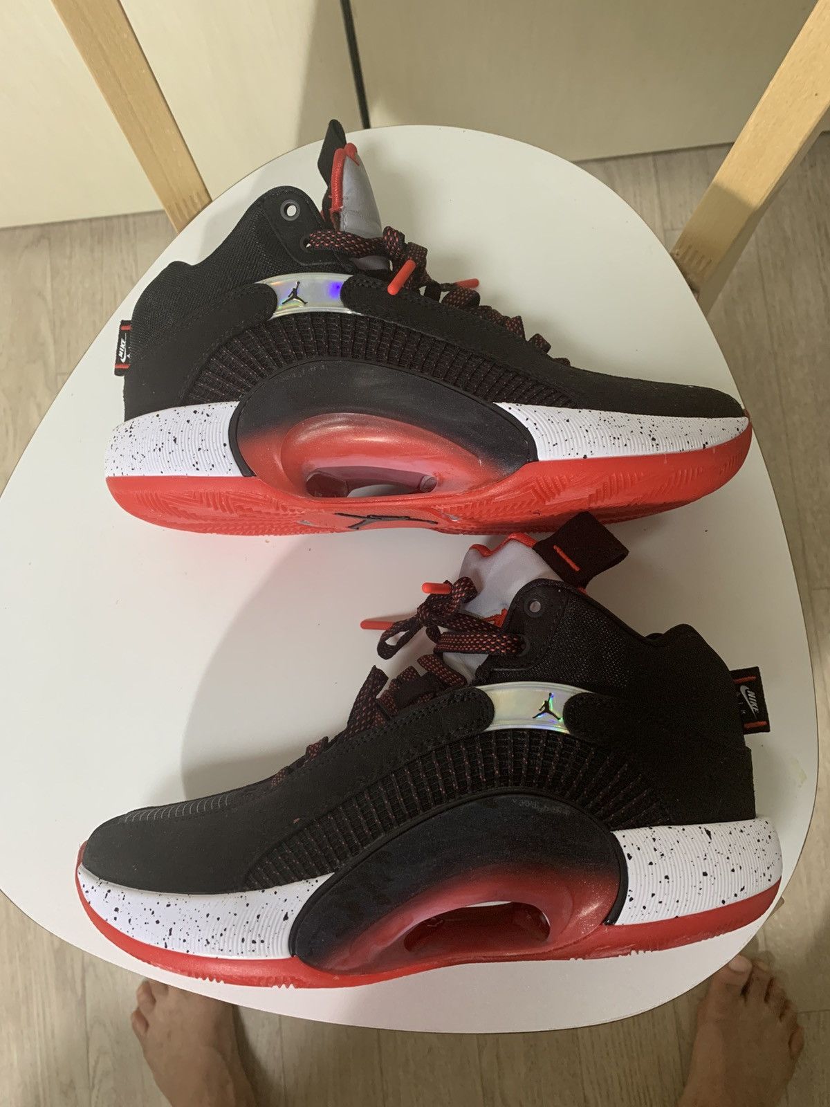 Nike Nike Air Jordan 35 PF black red 6Y Size US 6 / EU 39 - 1 Thumbnail