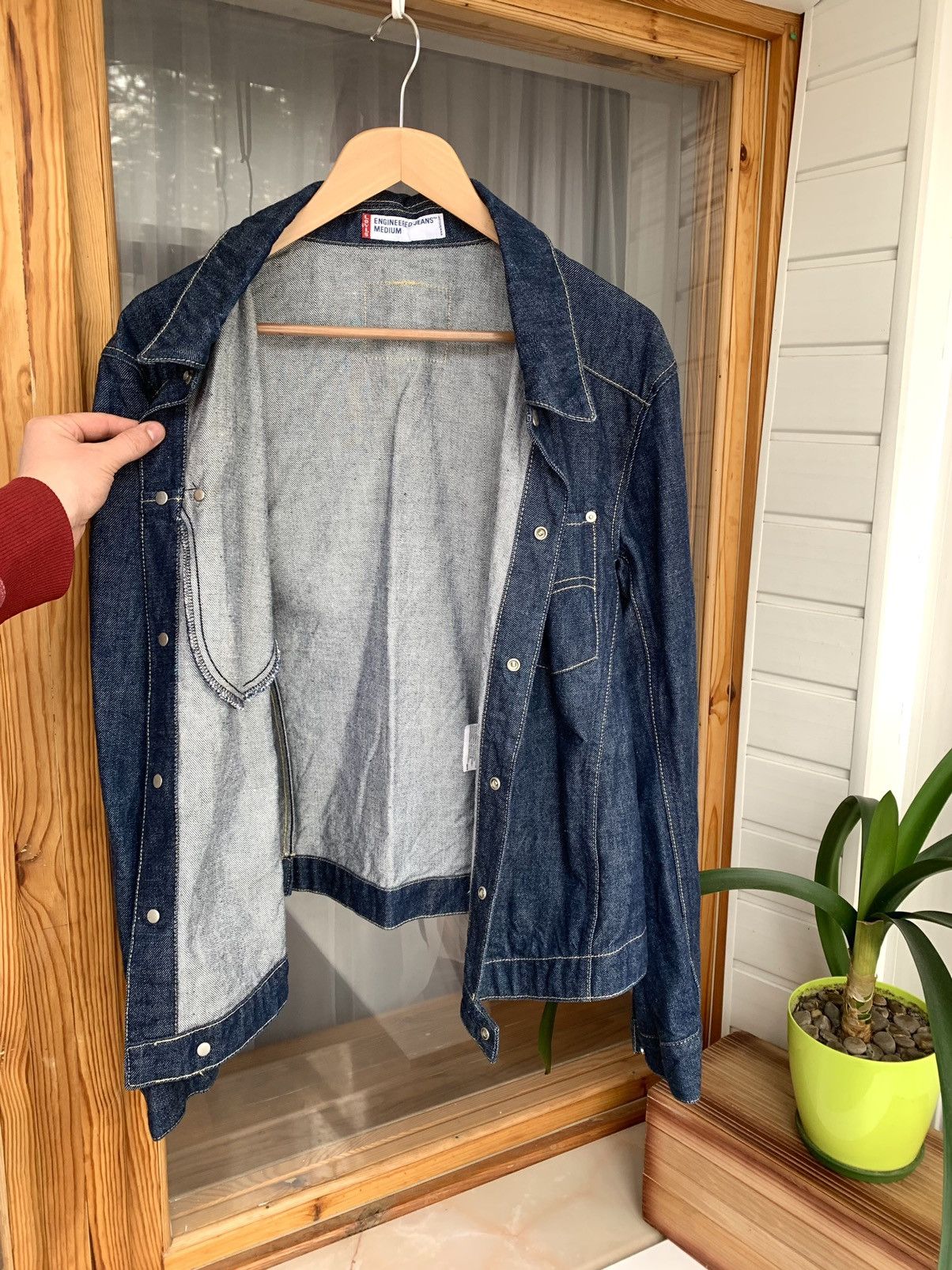 Levi's Levis Engineered Jeans Vintage Mens Denim Jacket Size M Size US M / EU 48-50 / 2 - 6 Thumbnail