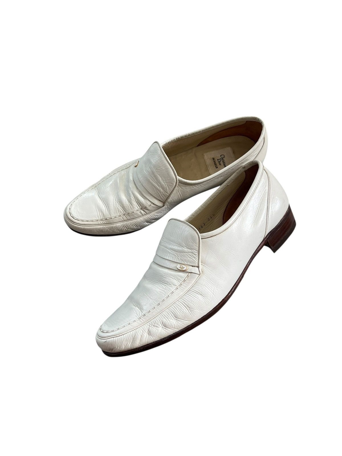 Christian Dior Monsieur 1980s Christian Dior Monsieur Leather Loafers Size US 8 / EU 41 - 11 Thumbnail