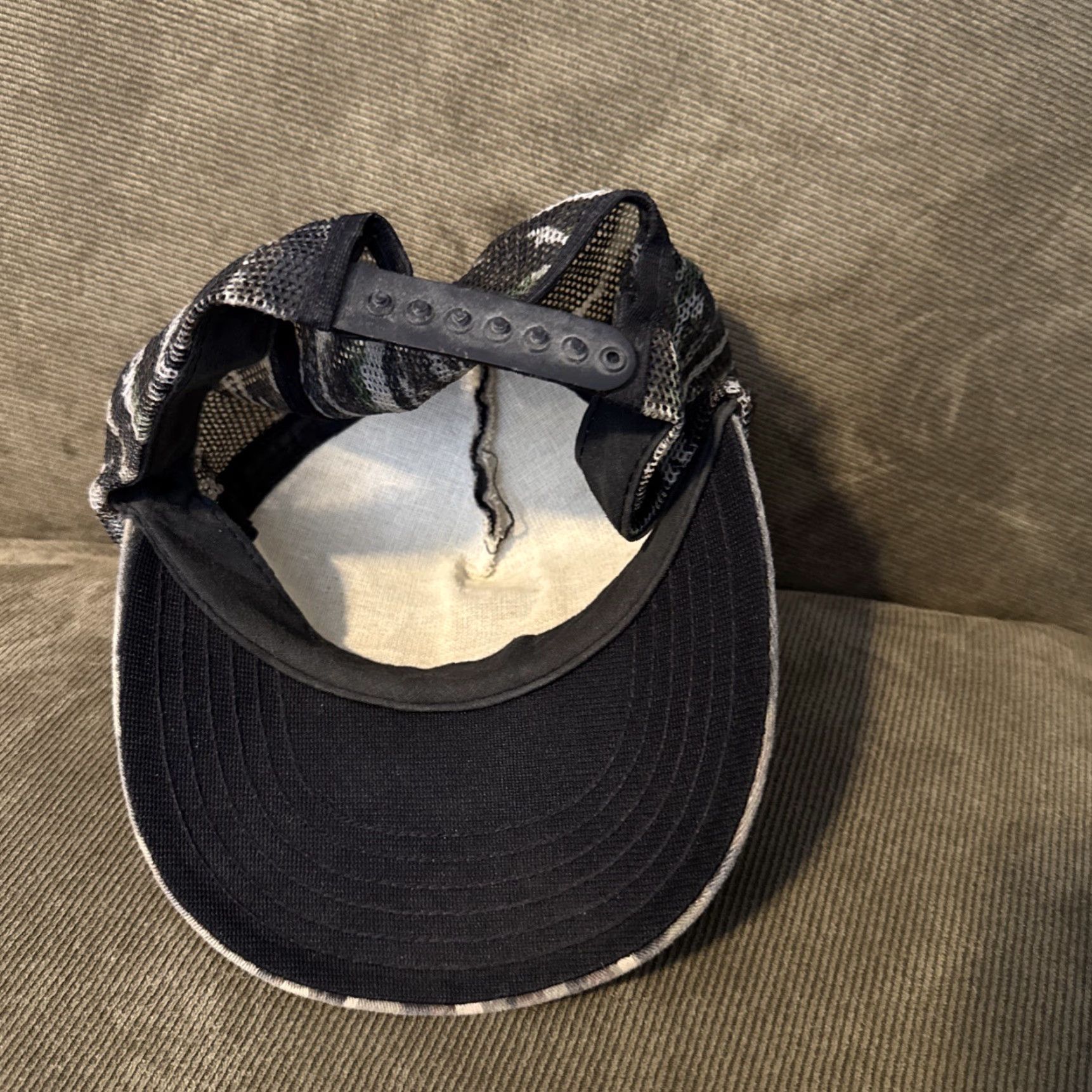 Realtree VINTAGE Realtree Camo BuckMaster Hat Camouflage Hunting Men One Size Snapback BuckMaster Deer Size ONE SIZE - 5 Thumbnail