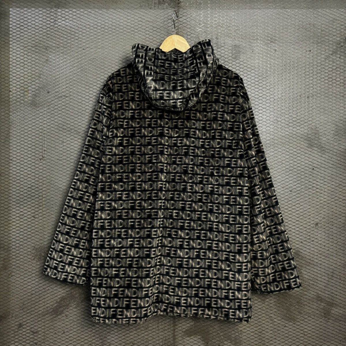 Fendi Vintage Fendi Zucca Motion Monogram Span Reversible Jacket Size US M / EU 48-50 / 2 - 6 Thumbnail